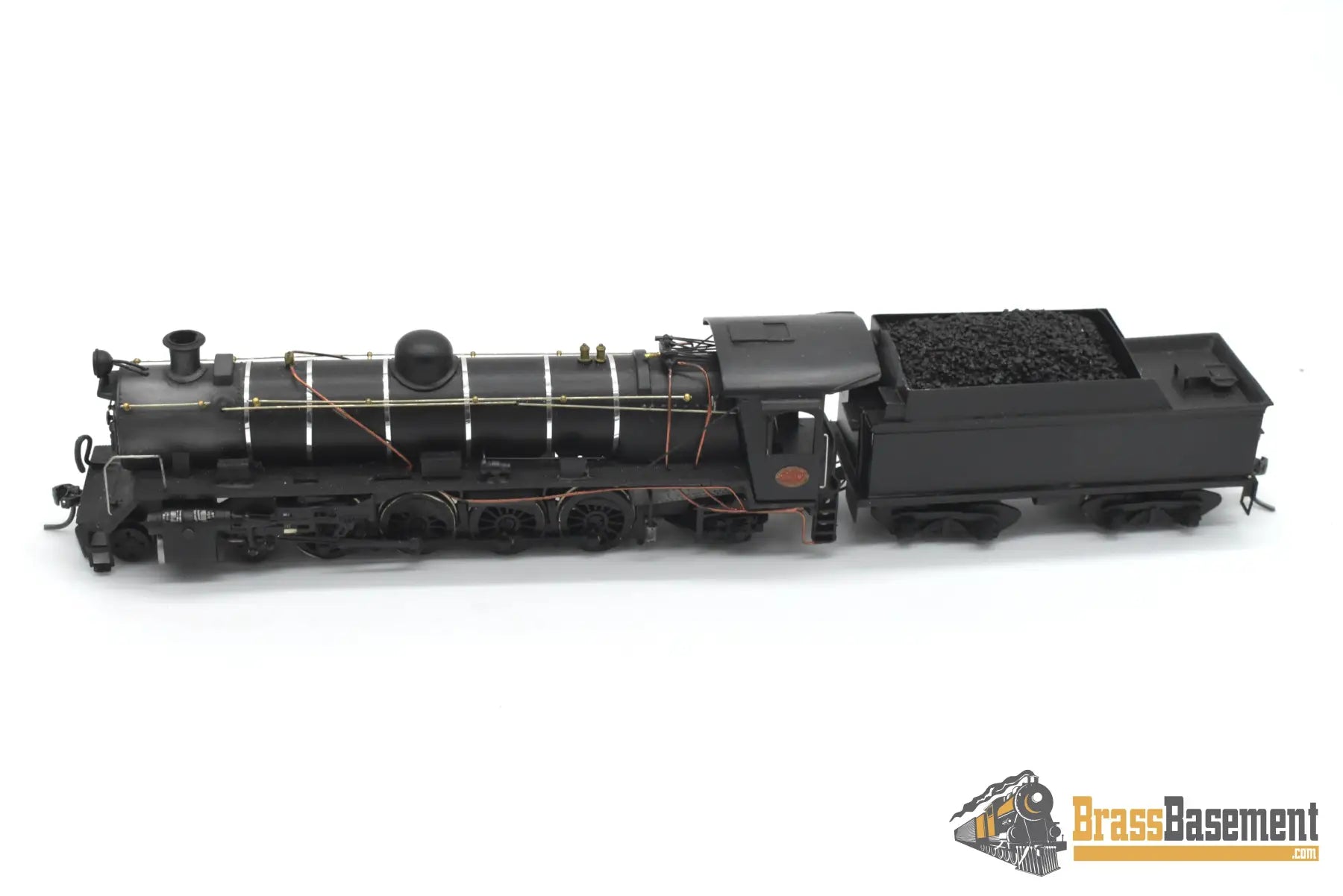 HO Brass - SAR Precision Miniatures Class 19D 4-8-2 w/ ’MR’ Tender - DCC Sound C/P Steam