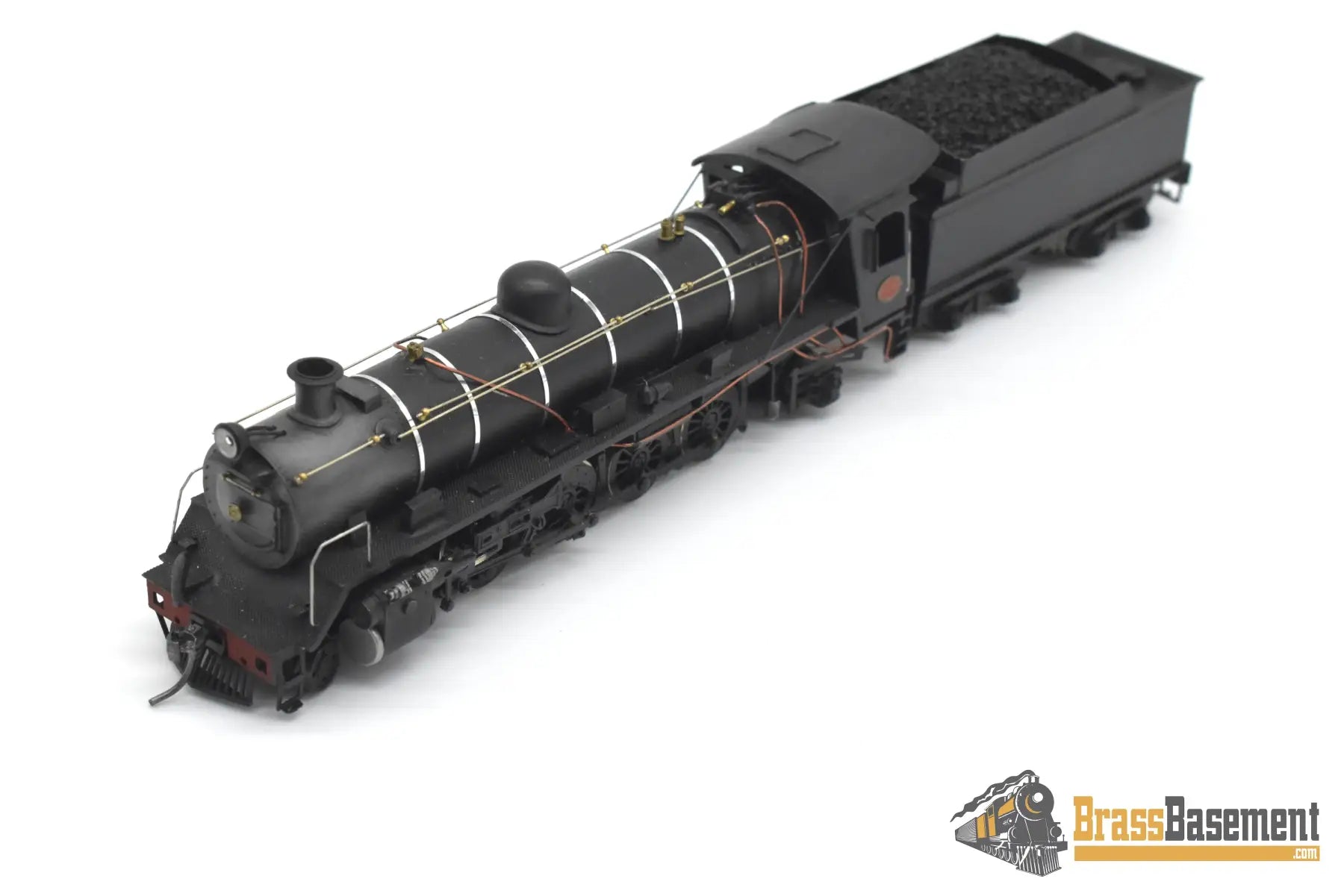HO Brass - SAR Precision Miniatures Class 19D 4-8-2 w/ ’MR’ Tender - DCC Sound C/P Steam