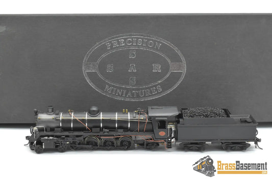 HO Brass - SAR Precision Miniatures Class 19D 4-8-2 w/ ’MR’ Tender - DCC Sound C/P Steam
