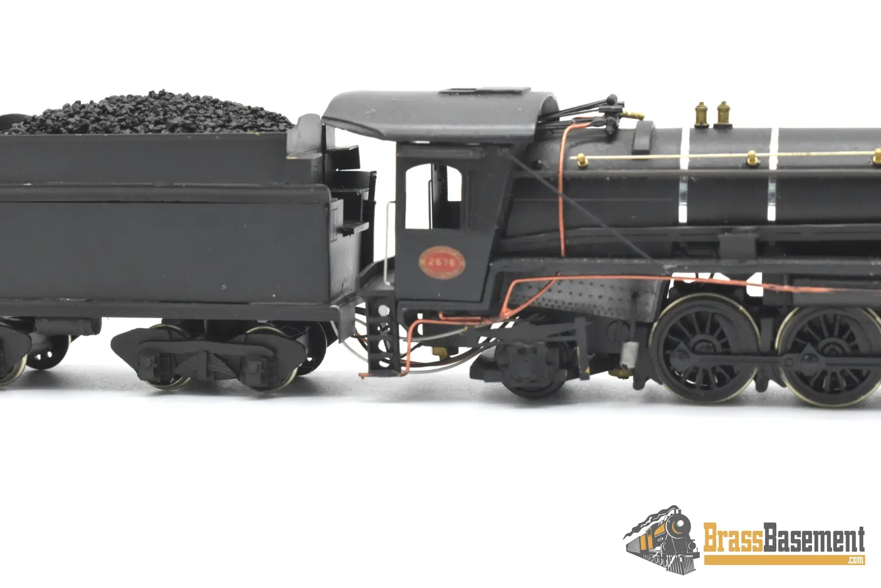 HO Brass - SAR Precision Miniatures Class 19D 4-8-2 w/ ’MR’ Tender - DCC Sound C/P Steam