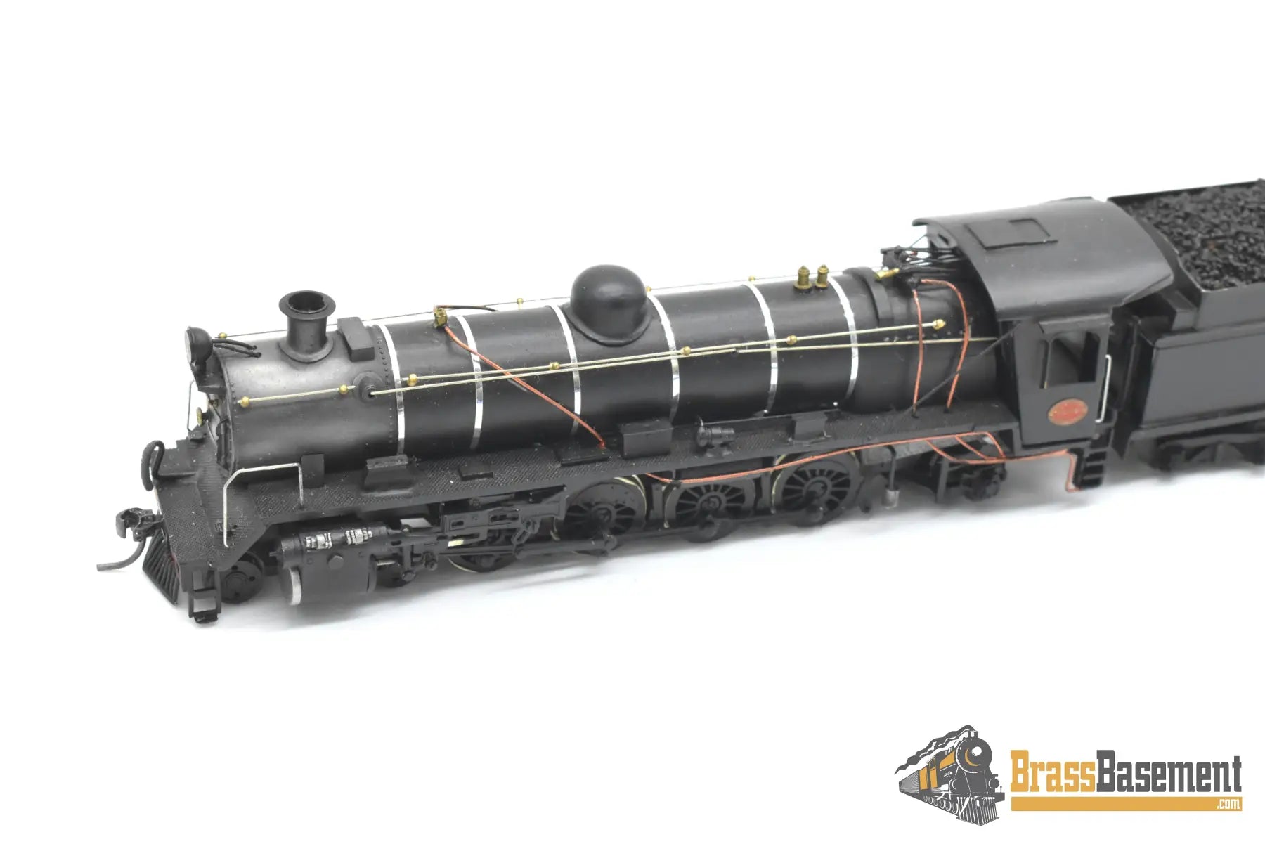 HO Brass - SAR Precision Miniatures Class 19D 4-8-2 w/ ’MR’ Tender - DCC Sound C/P Steam