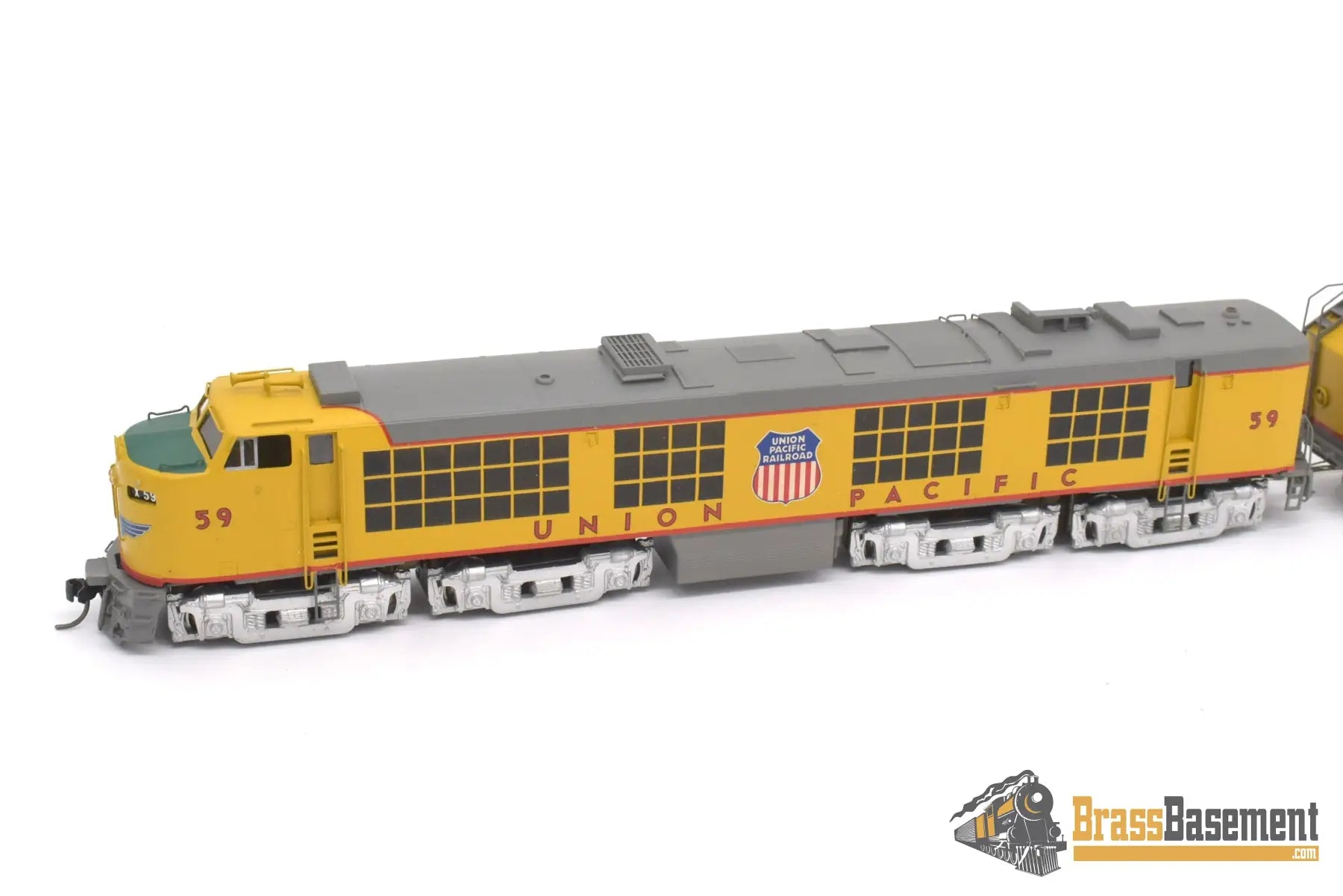 Ho Brass - Soho 1001 Union Pacific Up Standard Turbine ‘Slab Side’ #59 Custom Paint