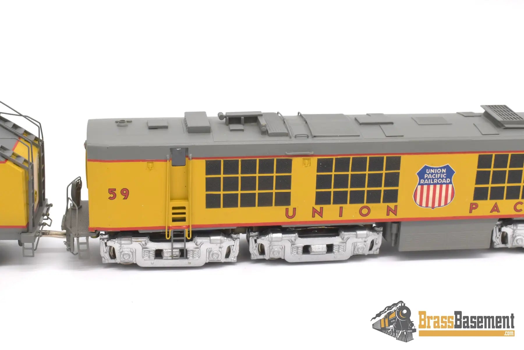 Ho Brass - Soho 1001 Union Pacific Up Standard Turbine ‘Slab Side’ #59 Custom Paint
