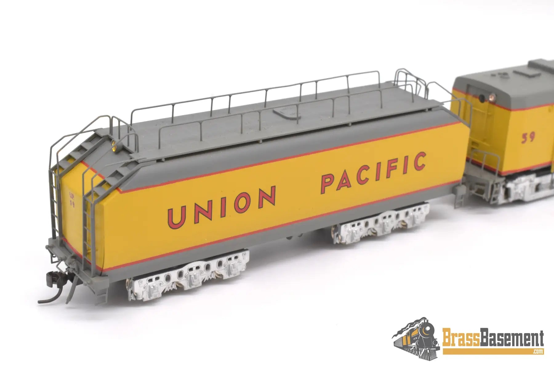 Ho Brass - Soho 1001 Union Pacific Up Standard Turbine ‘Slab Side’ #59 Custom Paint