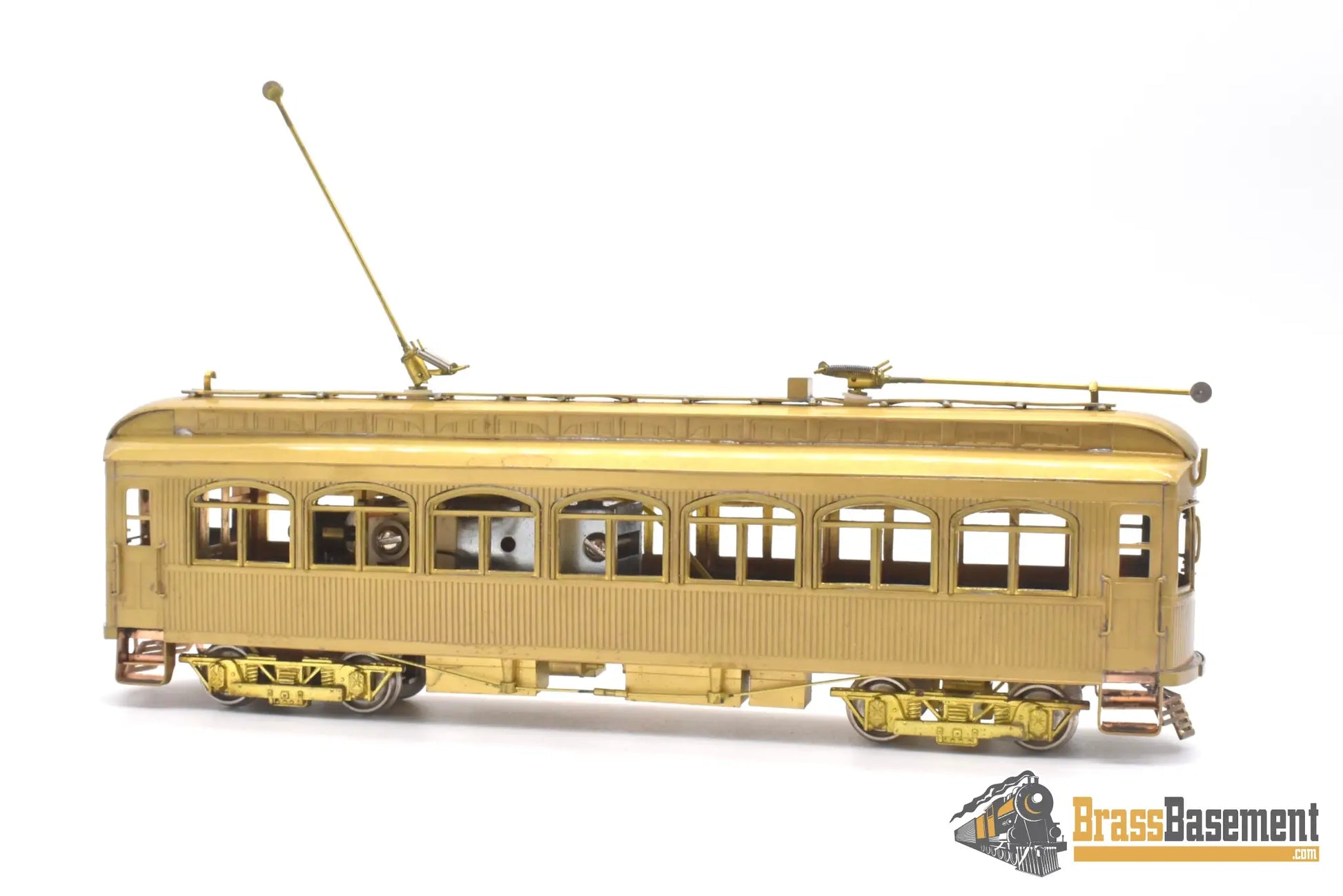 Ho Brass - Soho Chicago Aurora & Elgin Ca&E #12 Coach Motorcar Unpainted Interurban