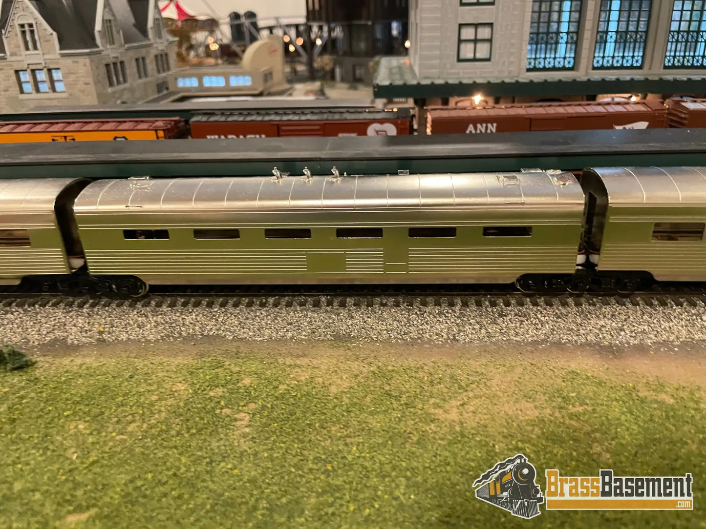 Ho Brass - Soho Southern Pacific Three Unit Diner W/ Corrugated Siding Mint