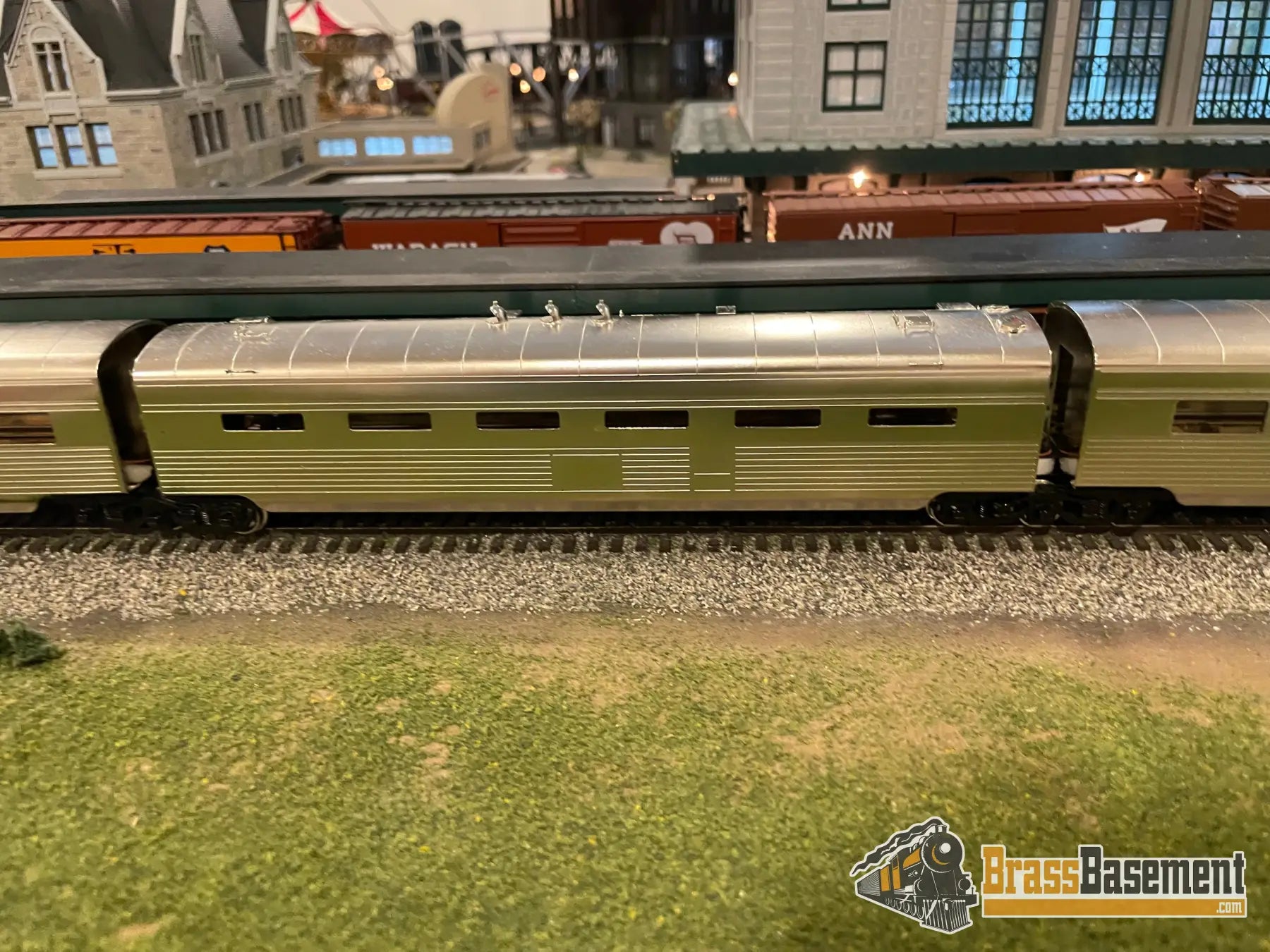 Ho Brass - Soho Southern Pacific Three Unit Diner W/ Corrugated Siding Mint
