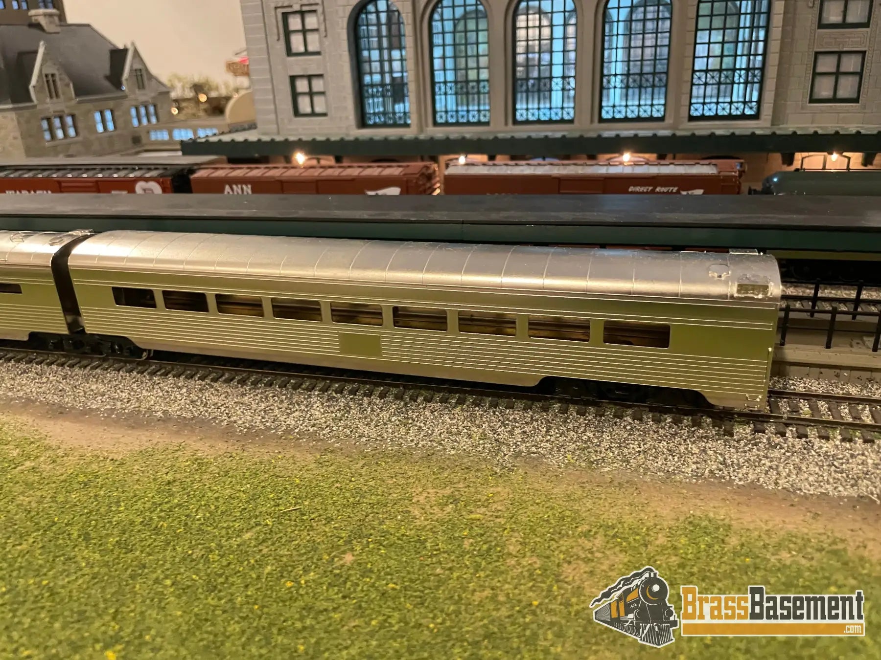 Ho Brass - Soho Southern Pacific Three Unit Diner W/ Corrugated Siding Mint