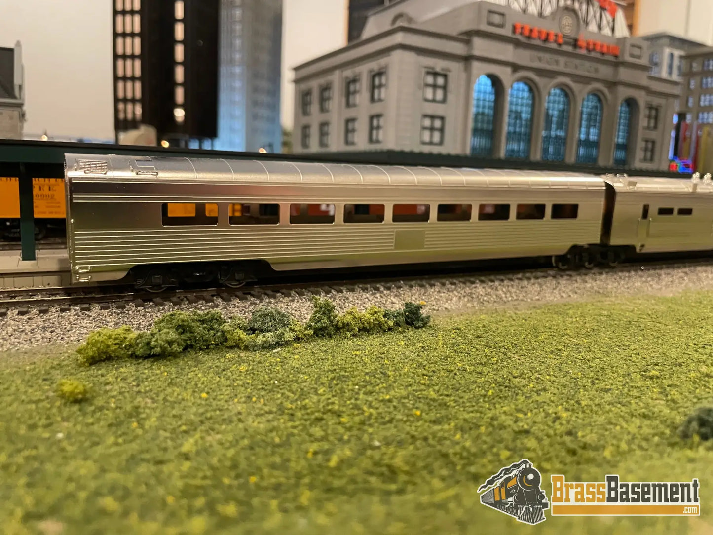 Ho Brass - Soho Southern Pacific Three Unit Diner W/ Corrugated Siding Mint