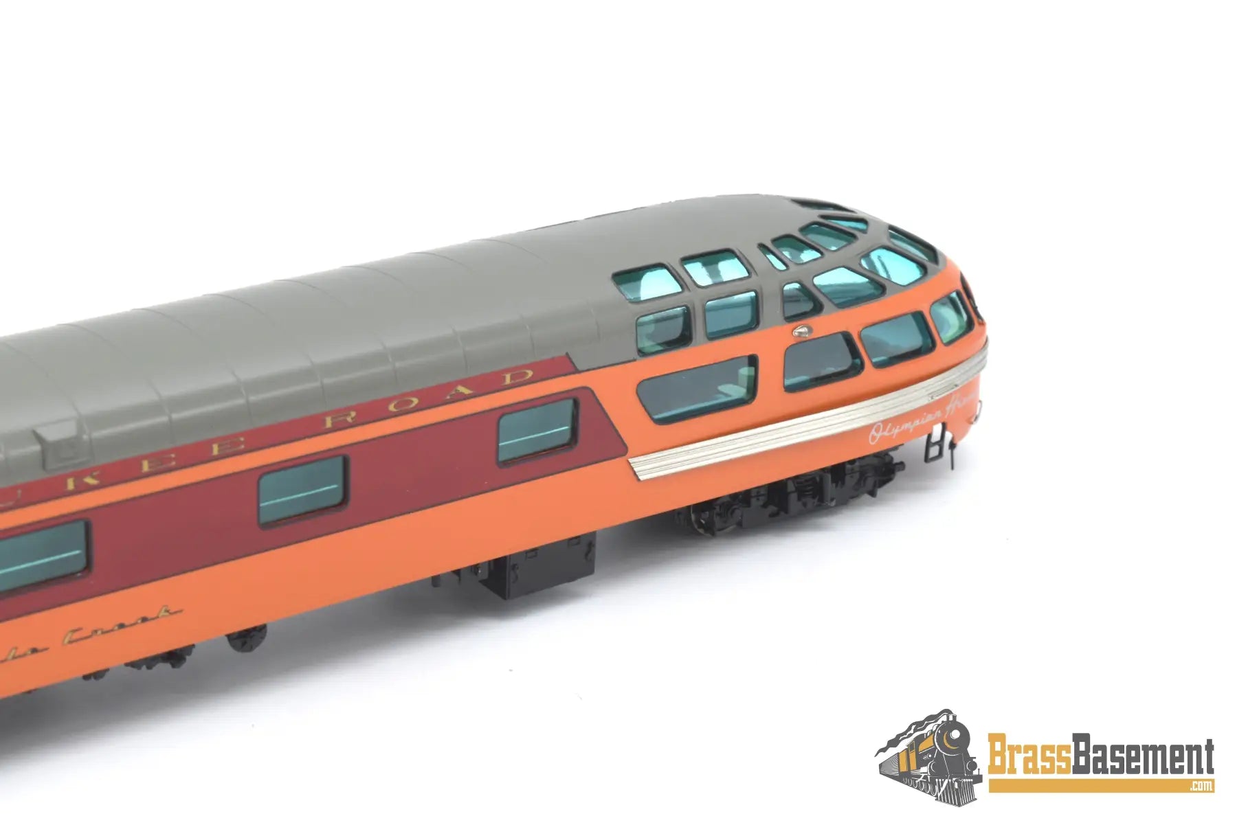 Ho Brass - Ssl Shoreham Milwaukee Road Hiawatha Creek Series Skytop Observation 1948 Paint Passenger