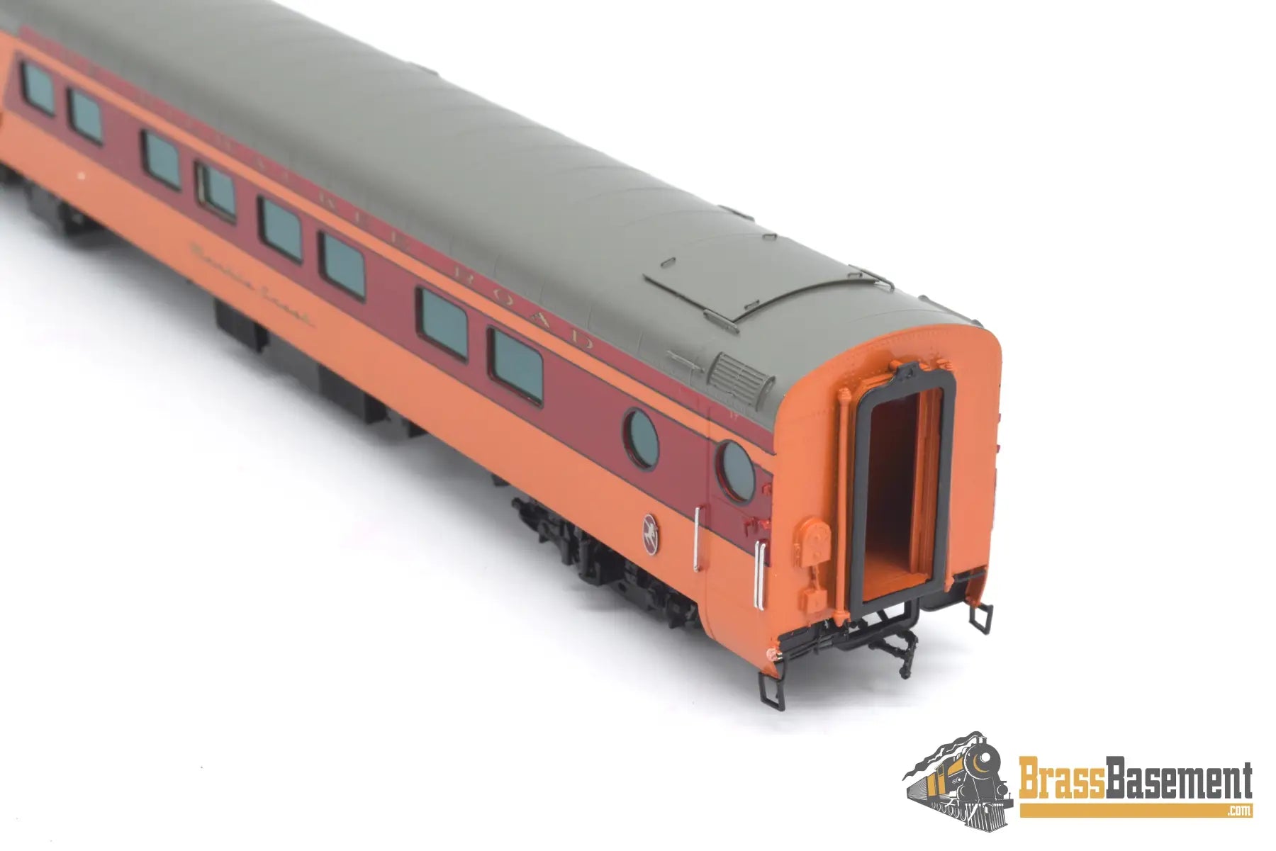 Ho Brass - Ssl Shoreham Milwaukee Road Hiawatha Creek Series Skytop Observation 1948 Paint Passenger