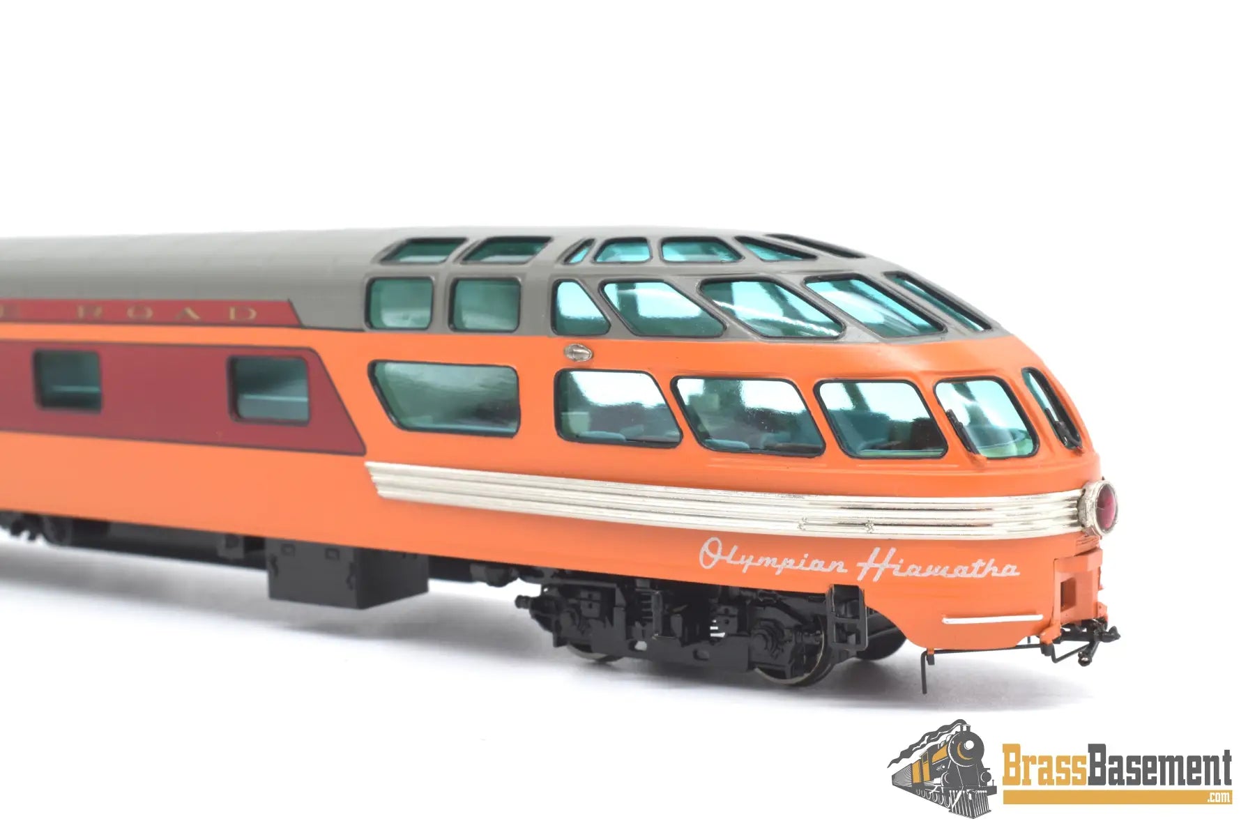 Ho Brass - Ssl Shoreham Milwaukee Road Hiawatha Creek Series Skytop Observation 1948 Paint Passenger