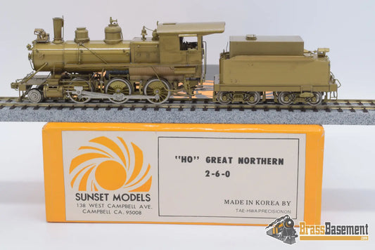 Ho Brass - Sunset Great Northern Gn 2 - 6 - 0 Unpainted  Steam