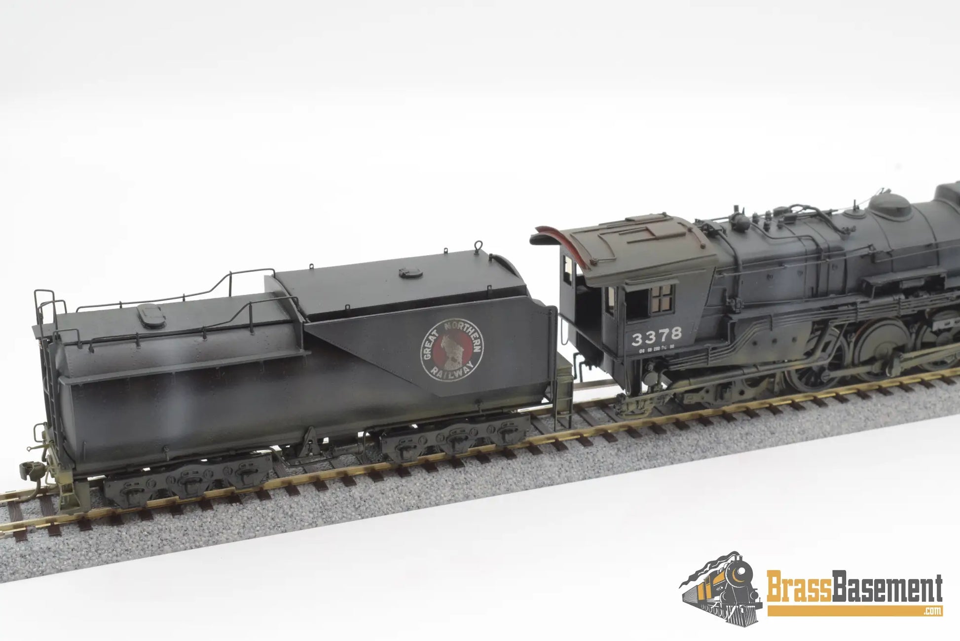 Ho Brass - Sunset Great Northern O - 8 2 - 8 - 2 W/ Open Cab Painted #3378 Samhongsa Steam