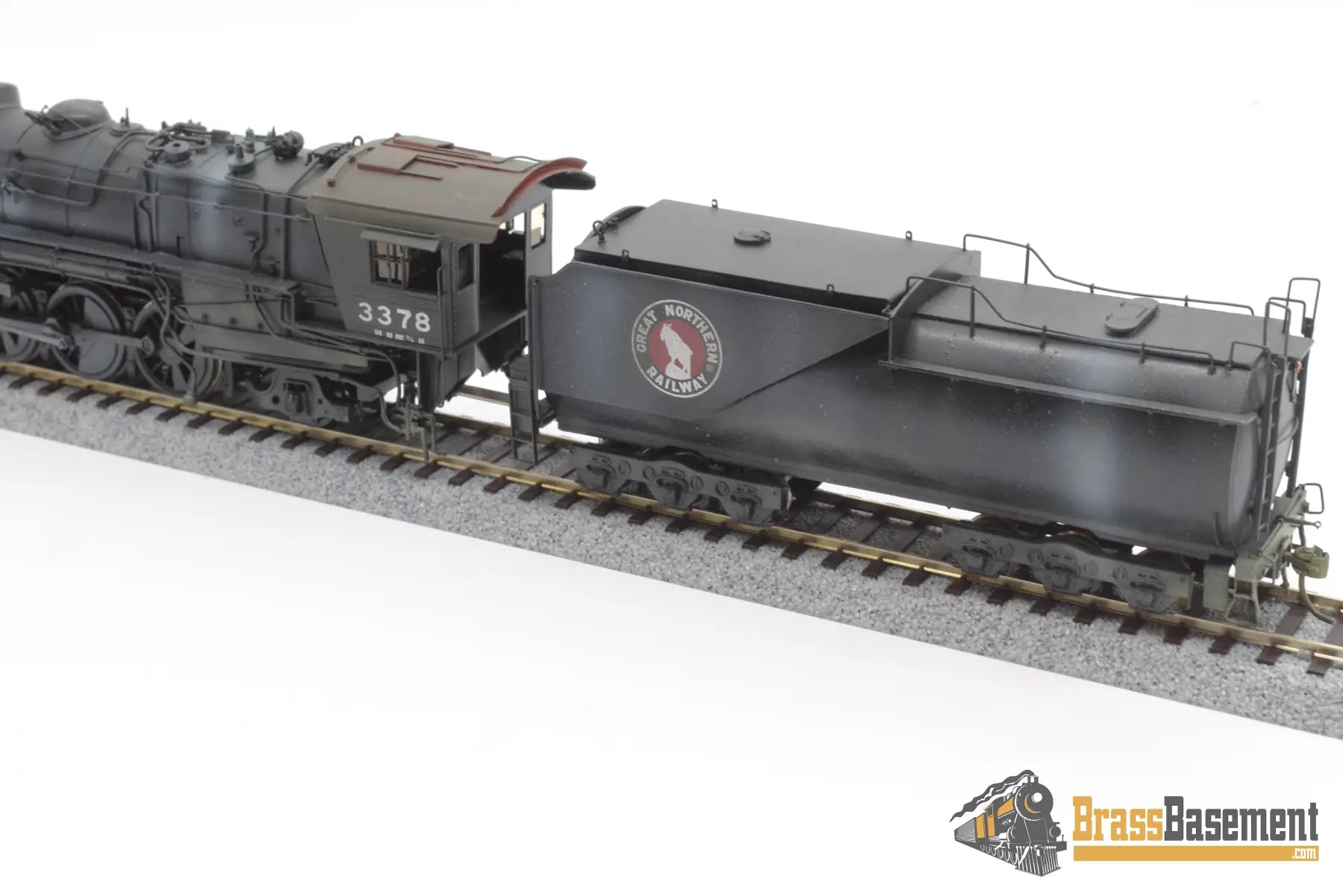 Ho Brass - Sunset Great Northern O - 8 2 - 8 - 2 W/ Open Cab Painted #3378 Samhongsa Steam