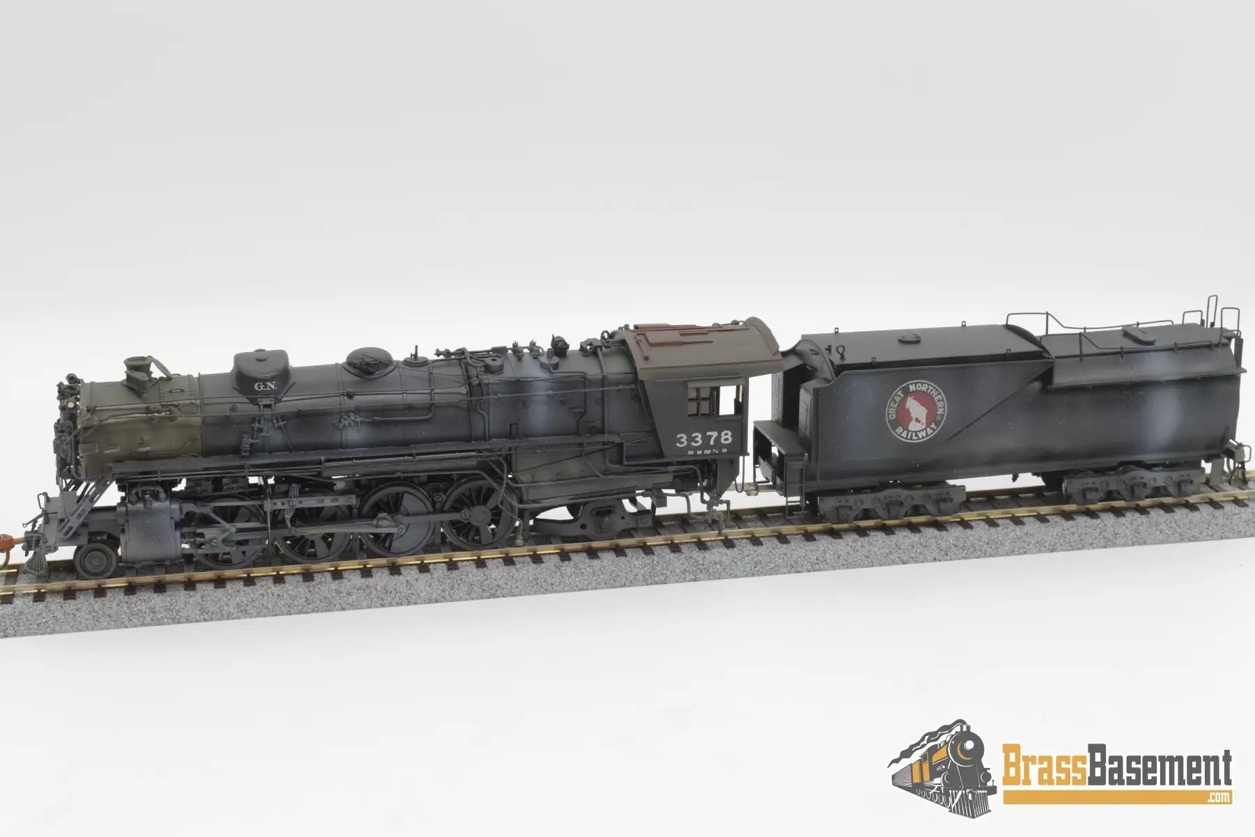 Ho Brass - Sunset Great Northern O - 8 2 - 8 - 2 W/ Open Cab Painted #3378 Samhongsa Steam