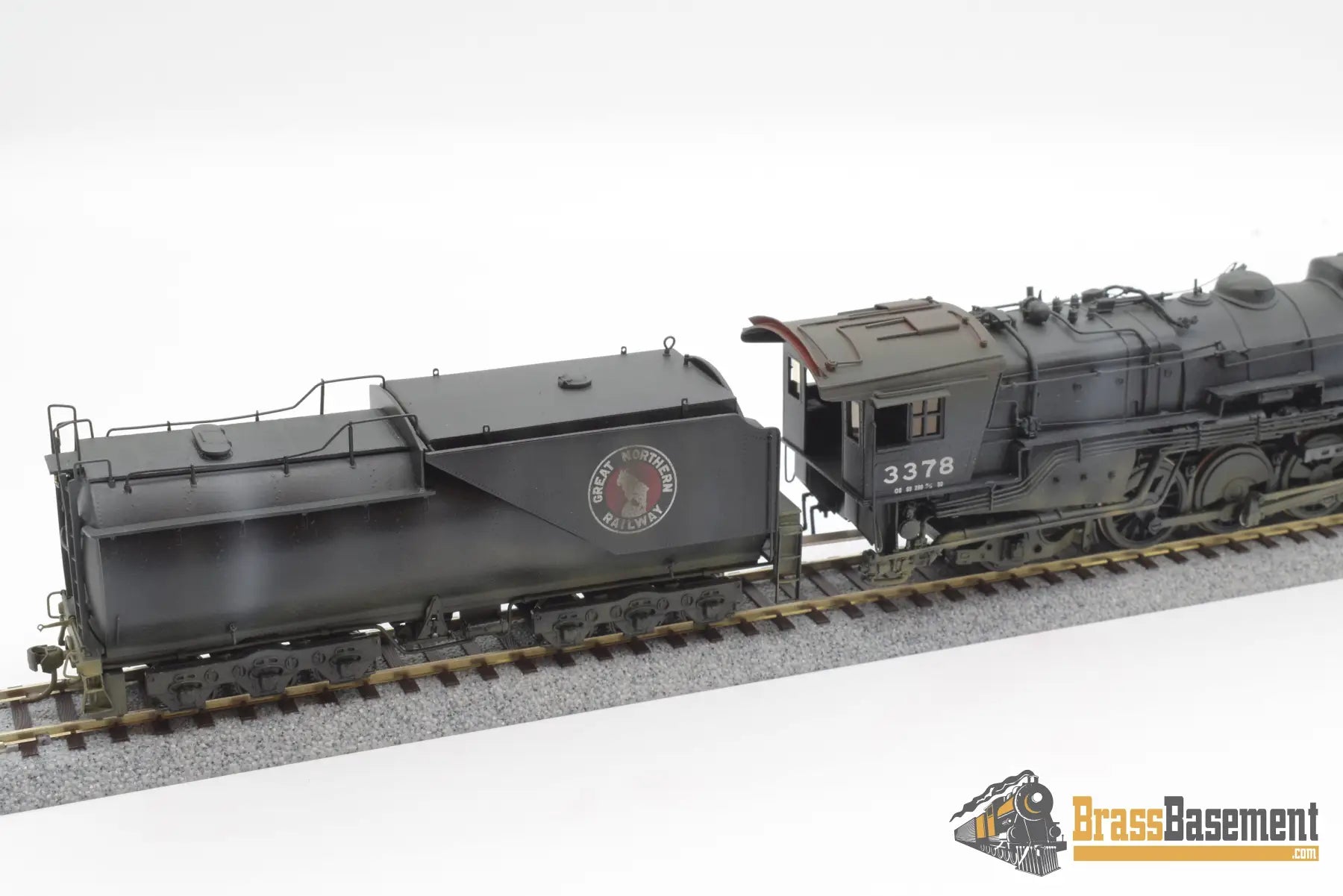 Ho Brass - Sunset Great Northern O - 8 2 - 8 - 2 W/ Open Cab Painted #3378 Samhongsa Steam