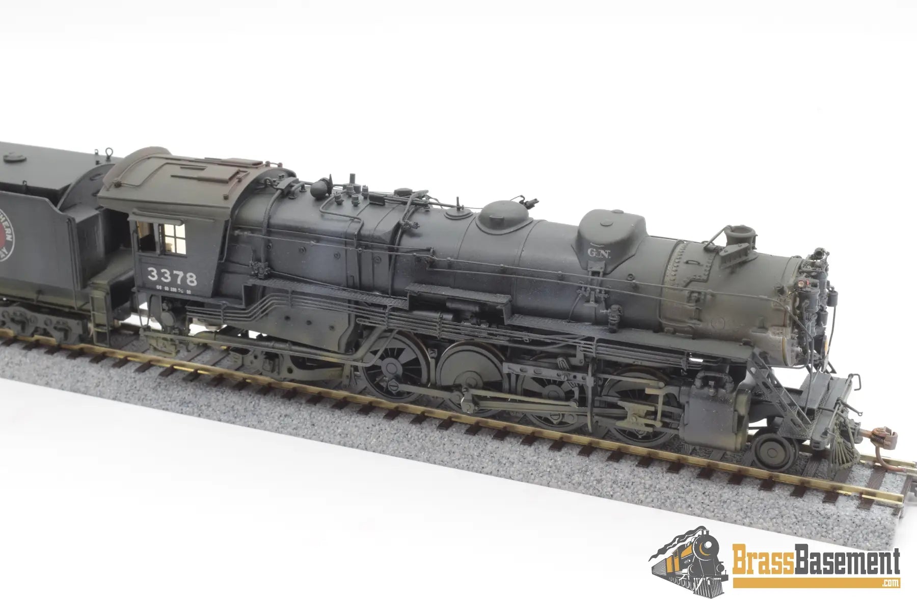Ho Brass - Sunset Great Northern O - 8 2 - 8 - 2 W/ Open Cab Painted #3378 Samhongsa Steam