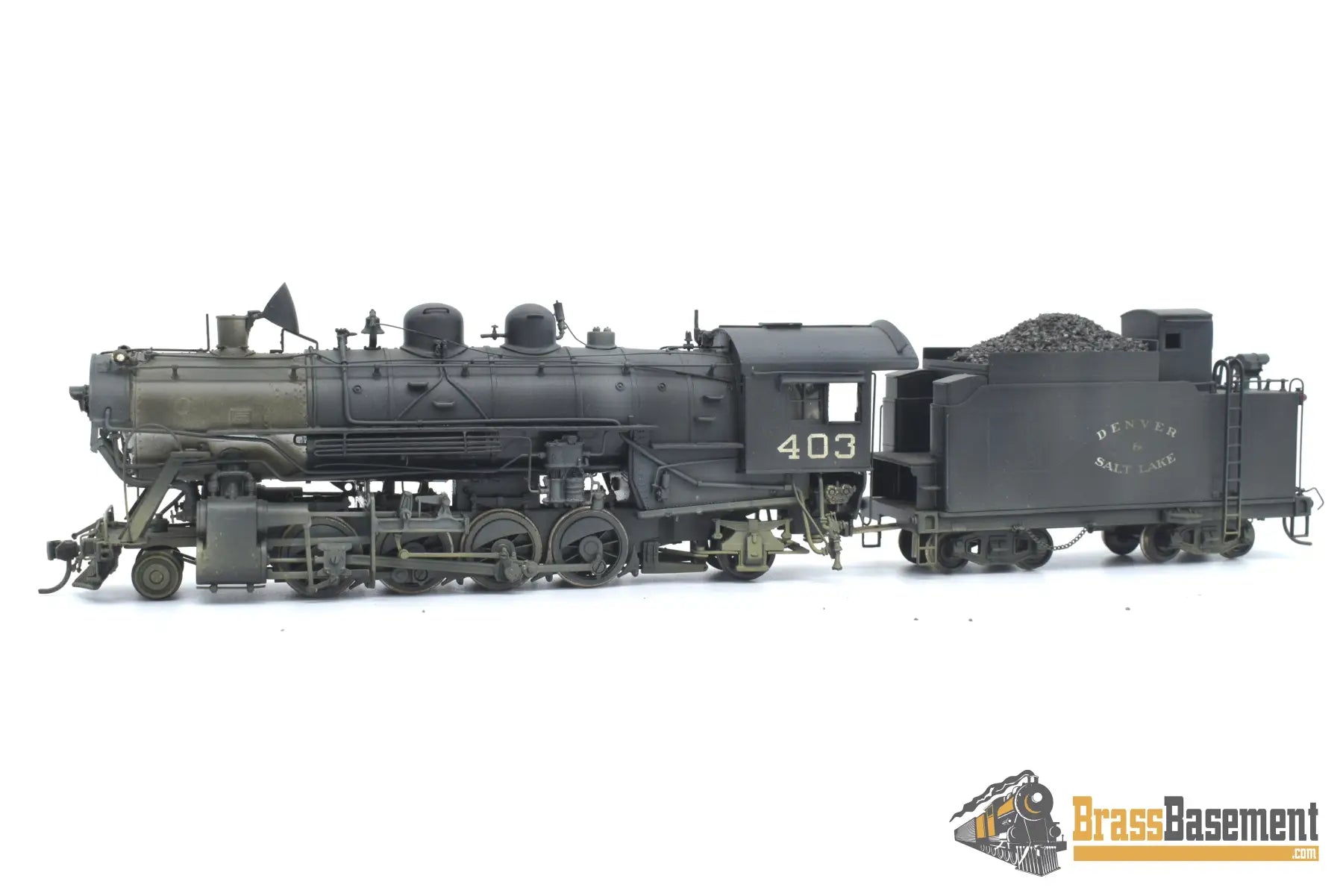 Ho Brass - Sunset Models D&Sl Denver & Salt Lake 2 - 8 - 2 Mikado Coffin Fwh C/P Nice Steam