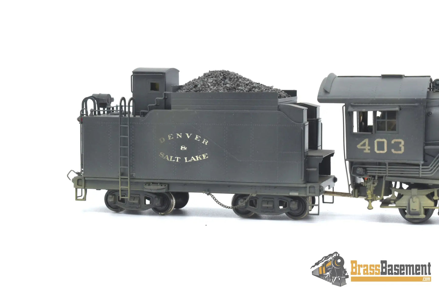 Ho Brass - Sunset Models D&Sl Denver & Salt Lake 2 - 8 - 2 Mikado Coffin Fwh C/P Nice Steam