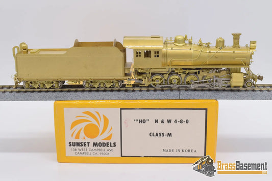 Ho Brass - Sunset Models Norfolk & Western N&W M 4 - 8 - 0 Steam