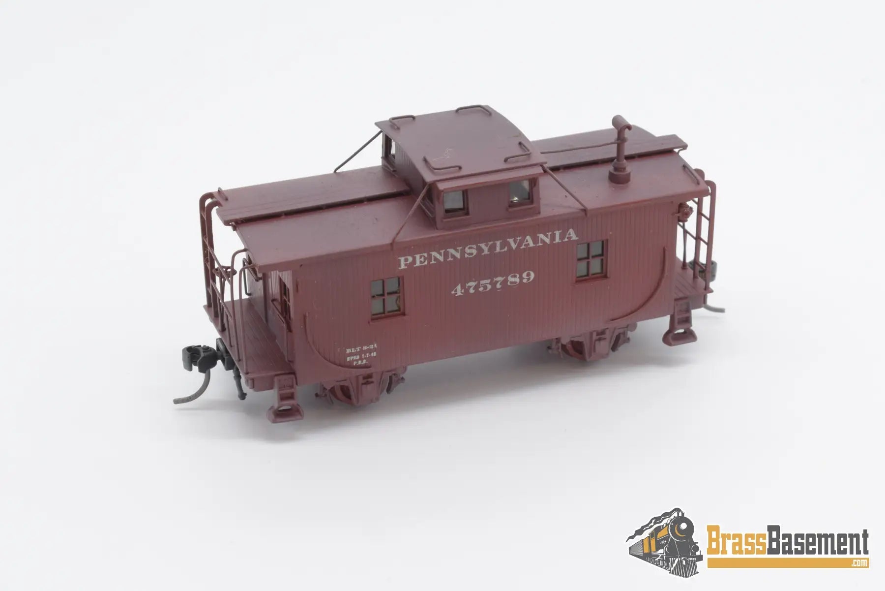 Ho Brass - Sunset Models Pennsylvania Rr Nd Caboose Custom Painted Caboose