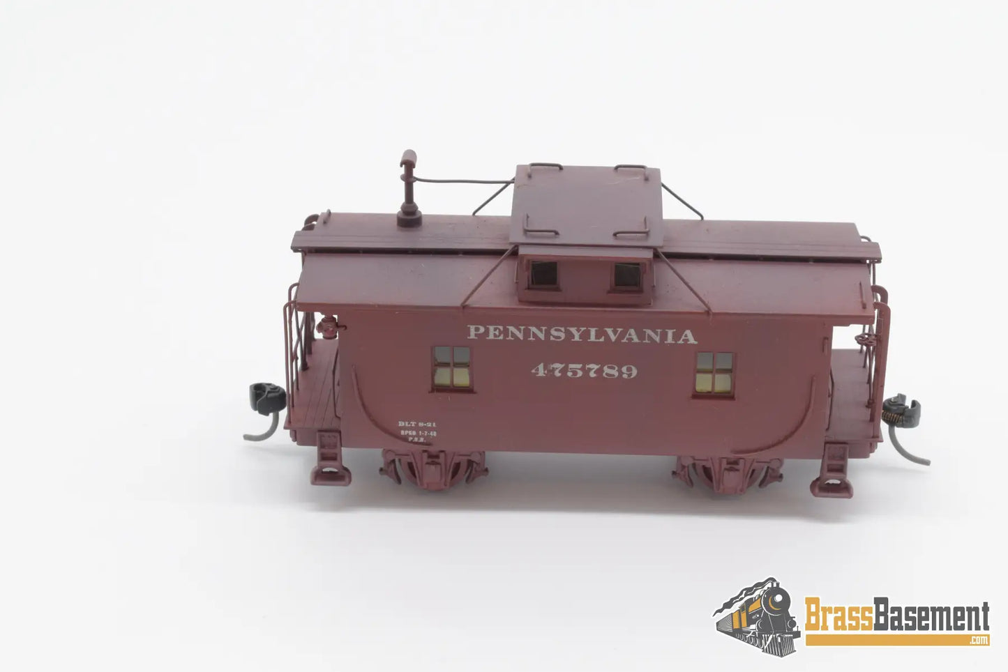 Ho Brass - Sunset Models Pennsylvania Rr Nd Caboose Custom Painted Caboose
