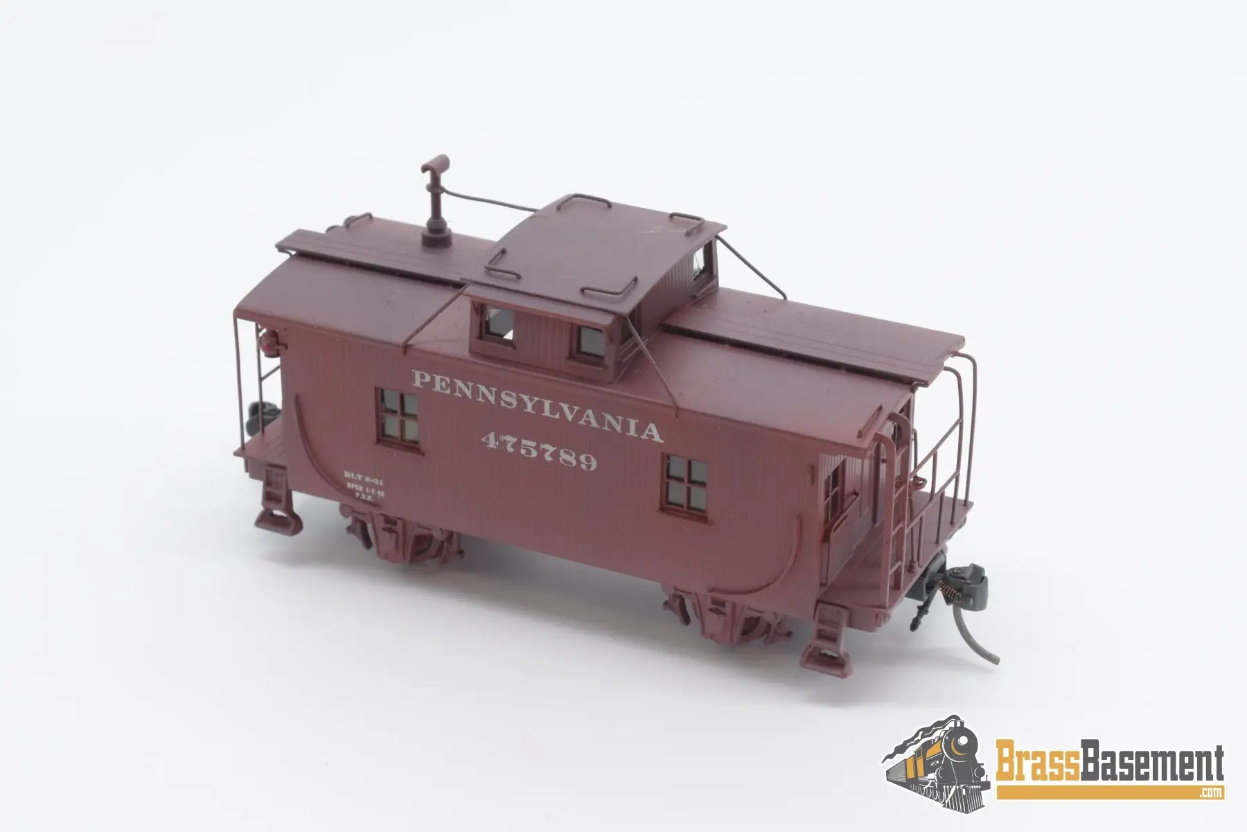 Ho Brass - Sunset Models Pennsylvania Rr Nd Caboose Custom Painted Caboose
