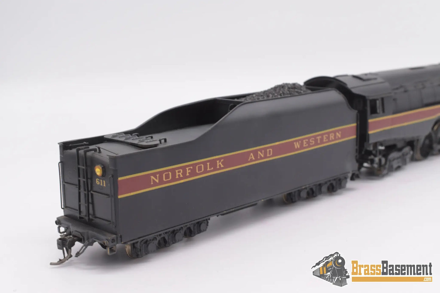 Ho Brass - Sunset N&W Norfolk & Western J #611 C/P Steam