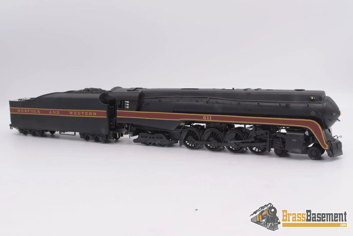 Ho Brass - Sunset N&W Norfolk & Western J #611 C/P Steam