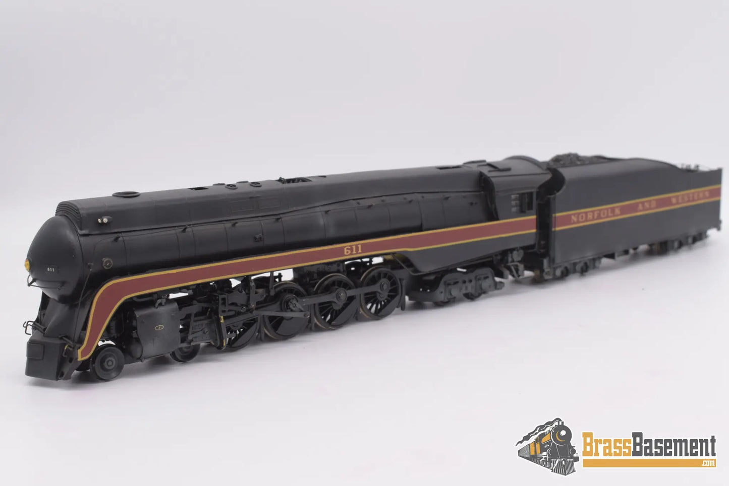 Ho Brass - Sunset N&W Norfolk & Western J #611 C/P Steam