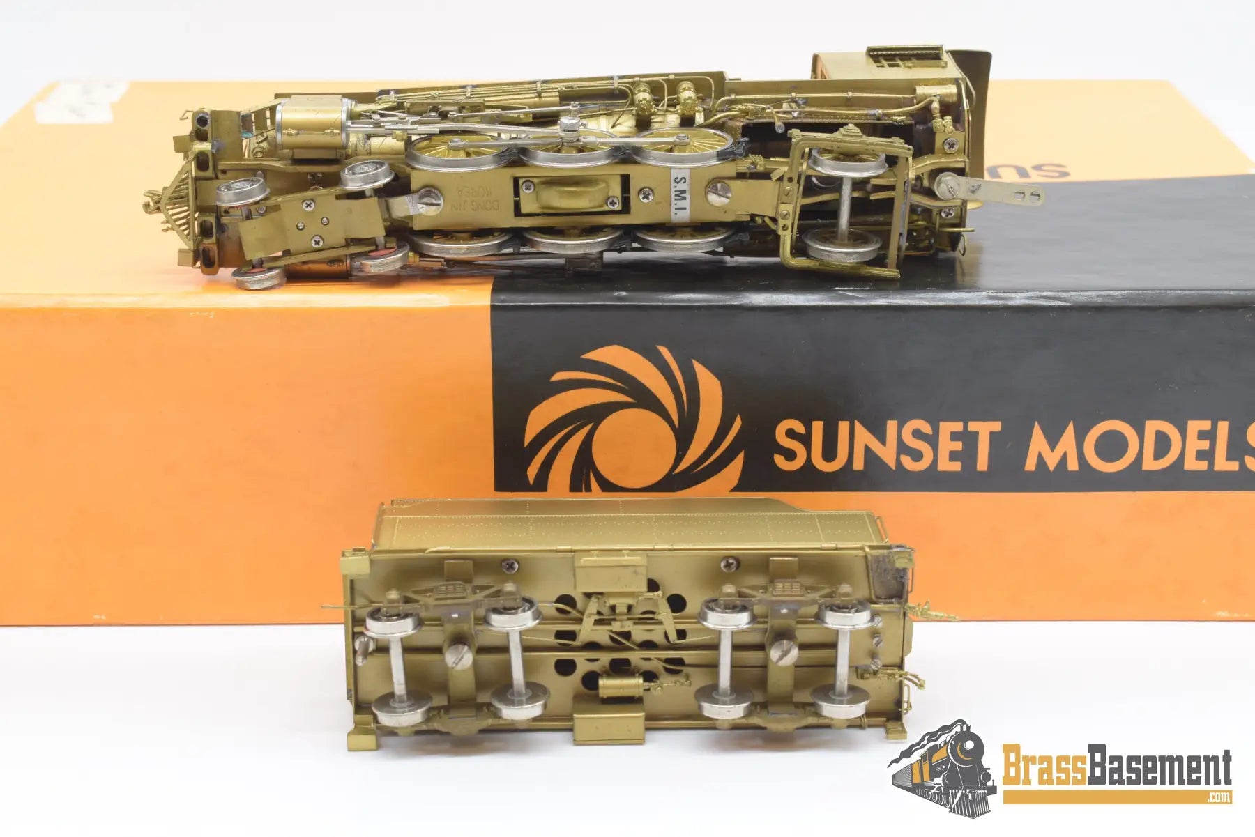 Ho Brass - Sunset Slsf Frisco Unstreamlined 4 - 6 - 2 Pacific Dongjin Steam
