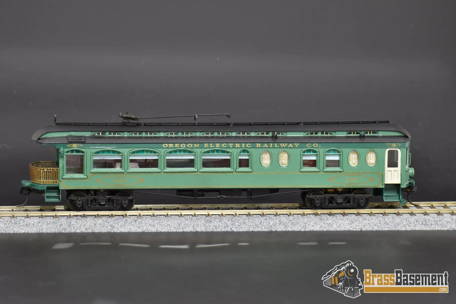 Ho Brass - Suydam Oregon Electric Railway Company Niles Parlor Observation