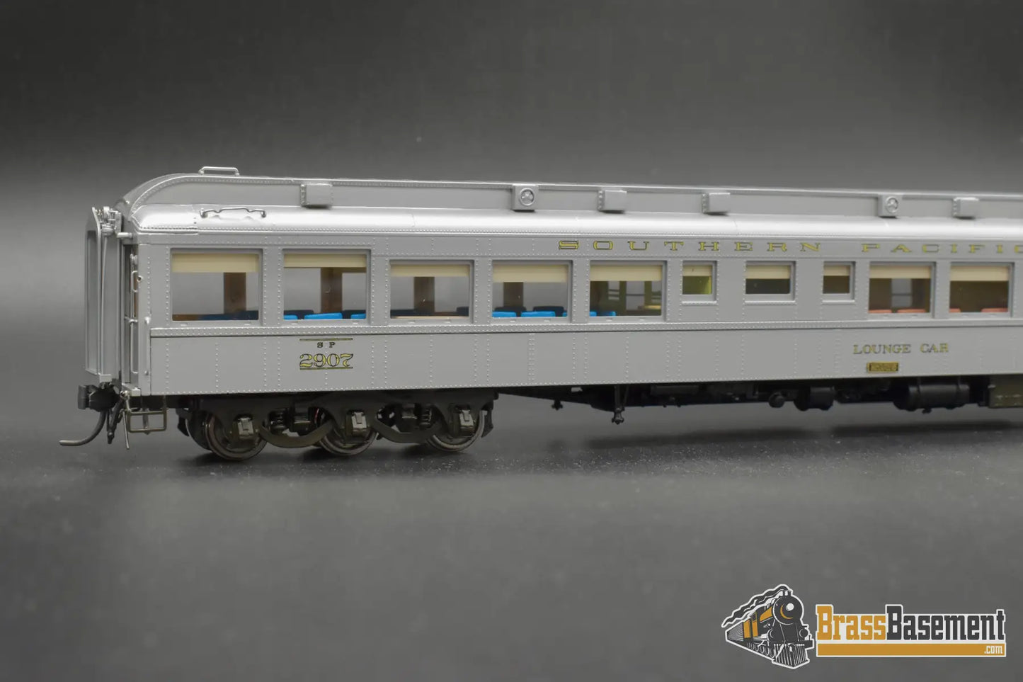 Ho Brass - Tcy 0901.1 Southern Pacific Lines Spl #2907 Heavyweight Lounge 80 - L - 1 Pearl Daylight