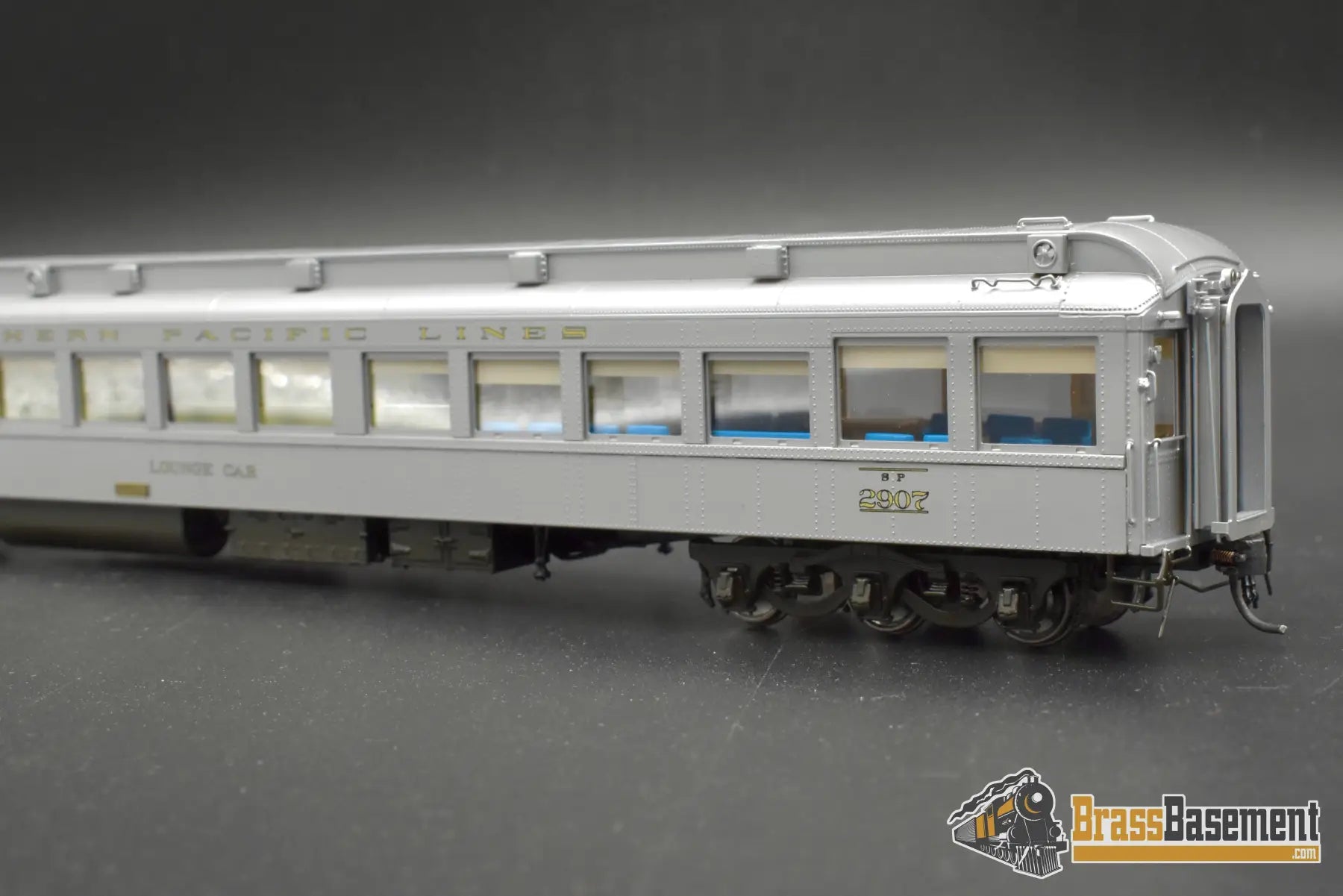 Ho Brass - Tcy 0901.1 Southern Pacific Lines Spl #2907 Heavyweight Lounge 80 - L - 1 Pearl Daylight