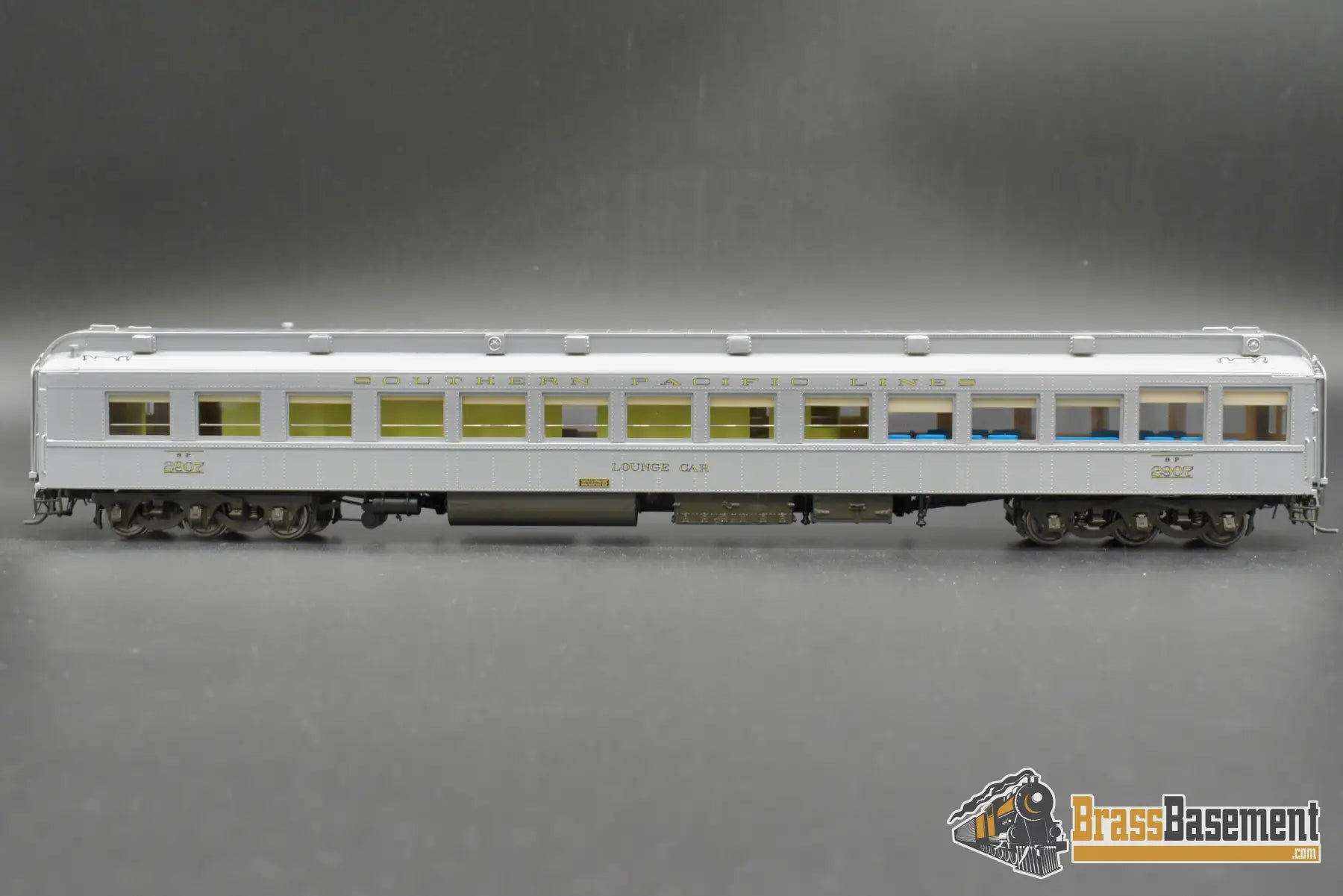 Ho Brass - Tcy 0901.1 Southern Pacific Lines Spl #2907 Heavyweight Lounge 80 - L - 1 Pearl Daylight