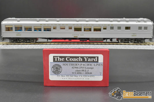 Ho Brass - Tcy 0901.1 Southern Pacific Lines Spl #2907 Heavyweight Lounge 80 - L - 1 Pearl Daylight
