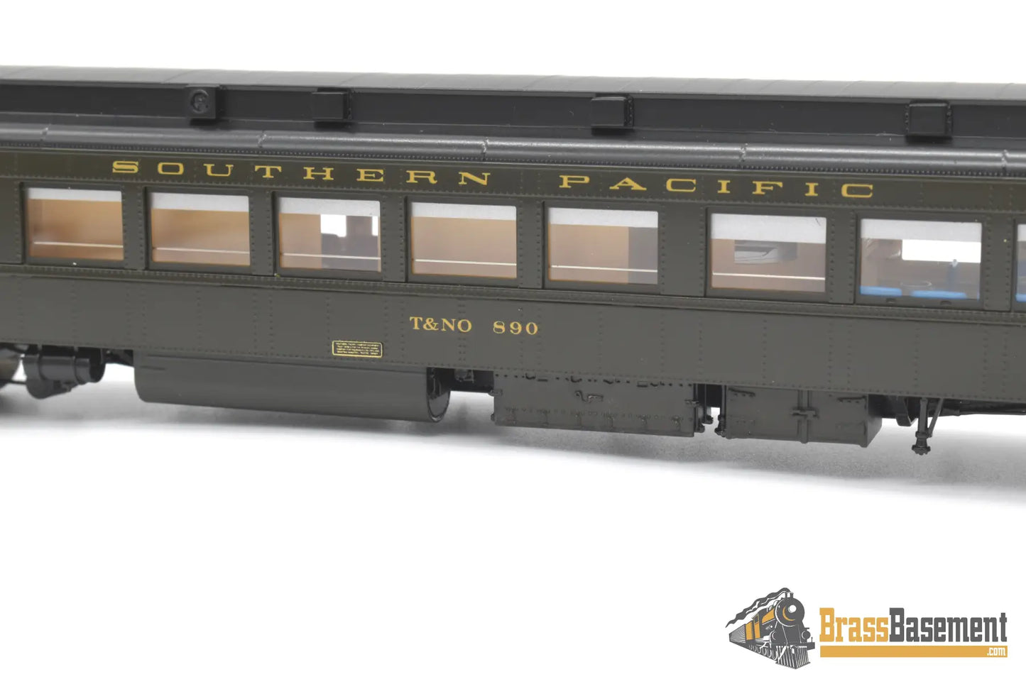 Ho Brass - Tcy 0901.2 Southern Pacific T&No #890 Heavyweight Lounge 80 - L - 1 Full Interior