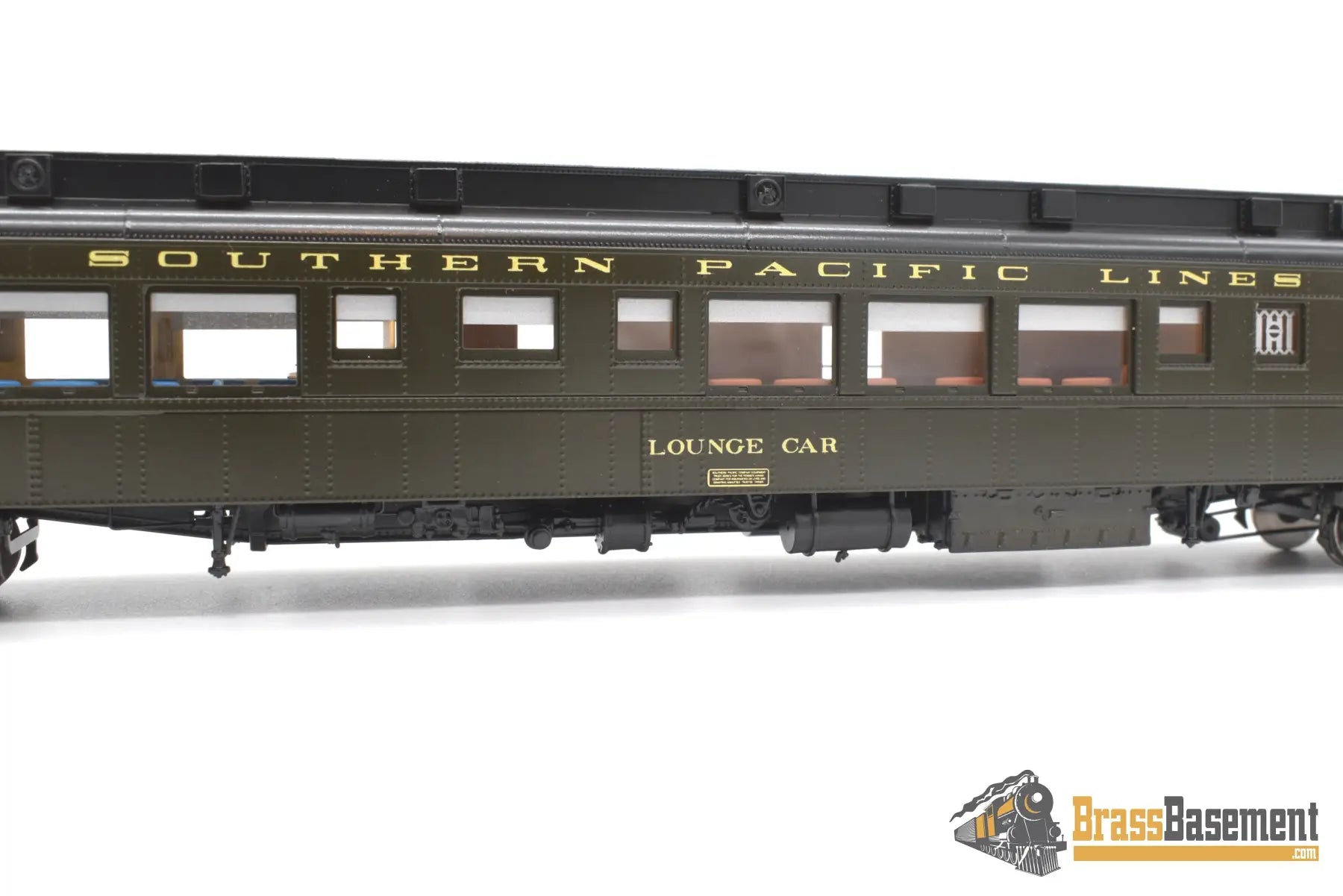 Ho Brass - Tcy 0901 Southern Pacific Lines Spl #2906 Heavyweight Lounge 80 - L - 1 Full Interior