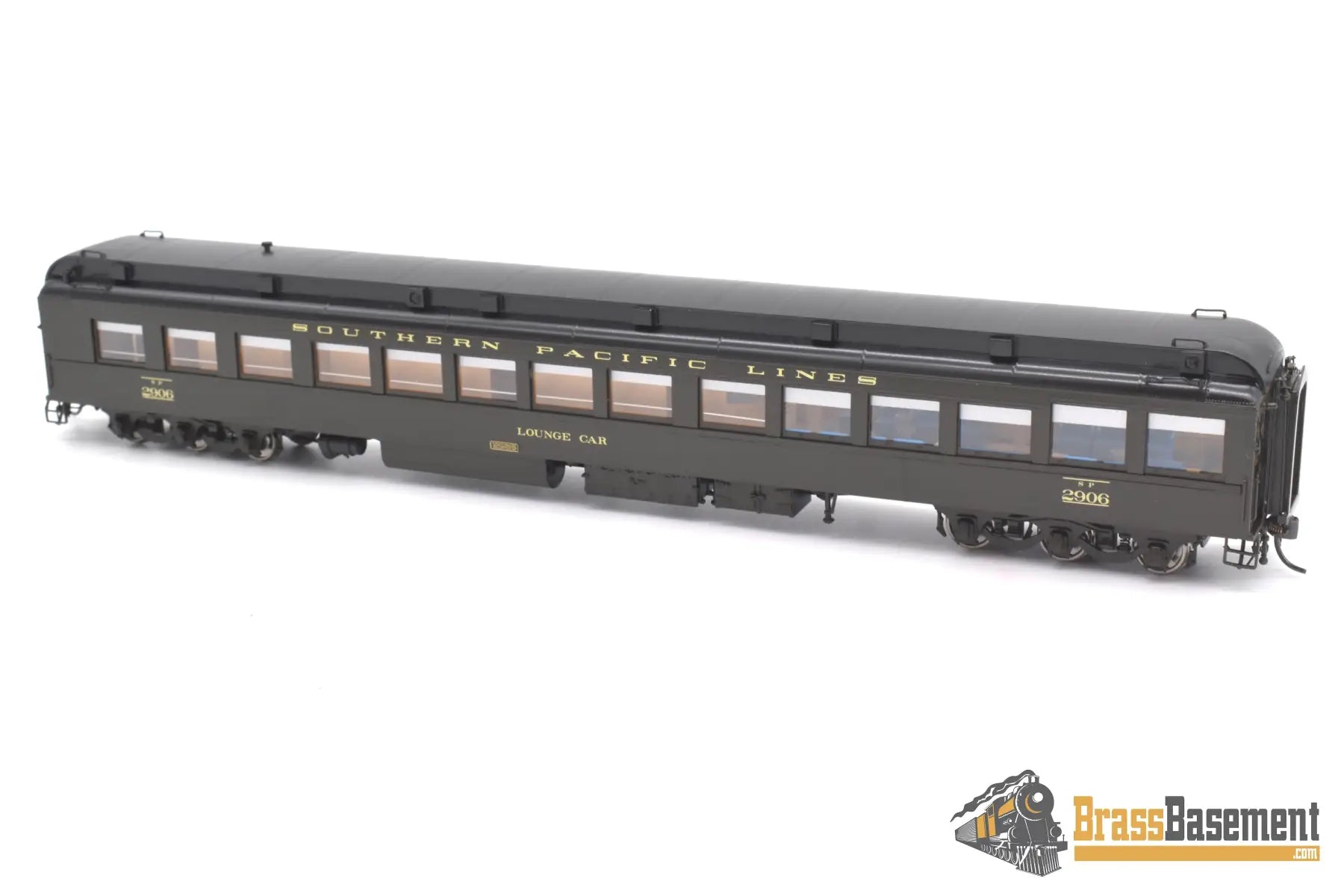Ho Brass - Tcy 0901 Southern Pacific Lines Spl #2906 Heavyweight Lounge 80 - L - 1 Full Interior