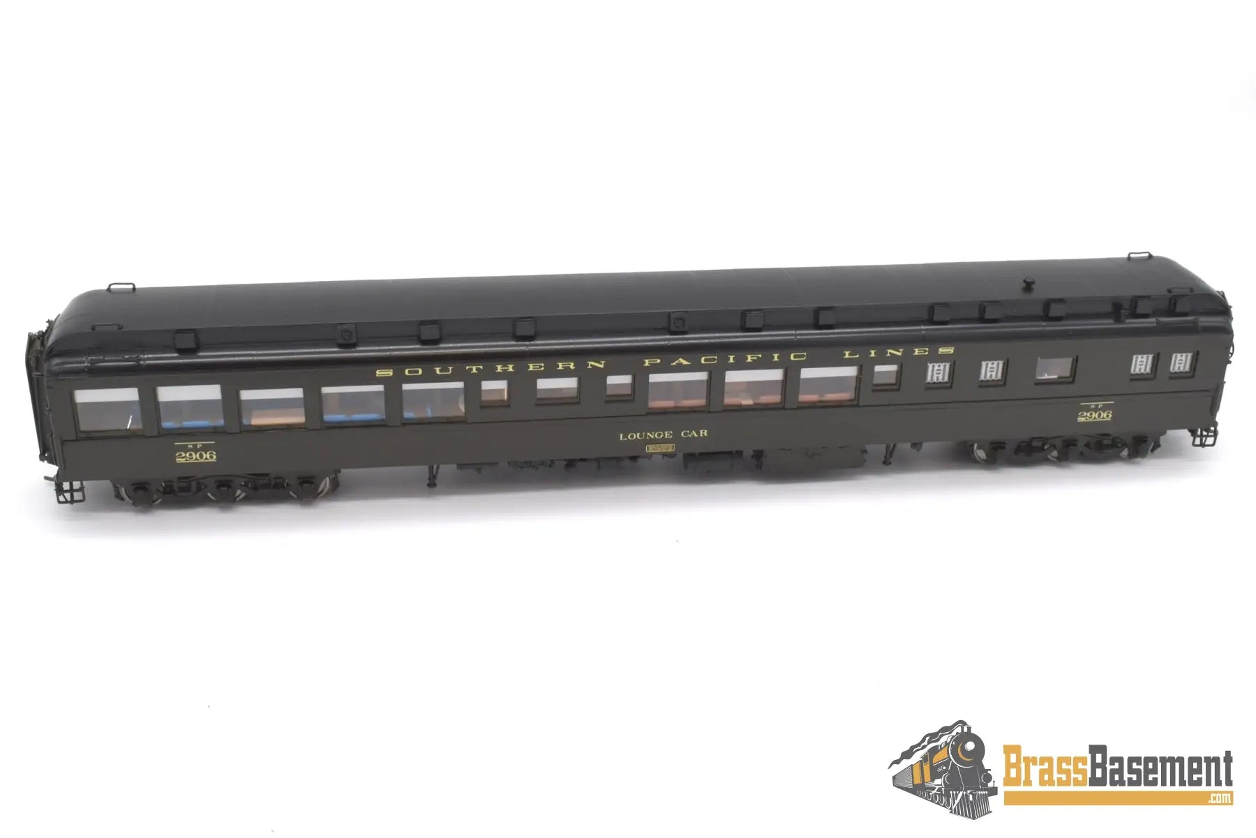 Ho Brass - Tcy 0901 Southern Pacific Lines Spl #2906 Heavyweight Lounge 80 - L - 1 Full Interior