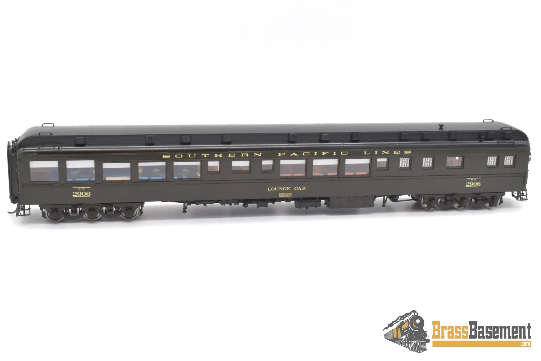 Ho Brass - Tcy 0901 Southern Pacific Lines Spl #2906 Heavyweight Lounge 80 - L - 1 Full Interior