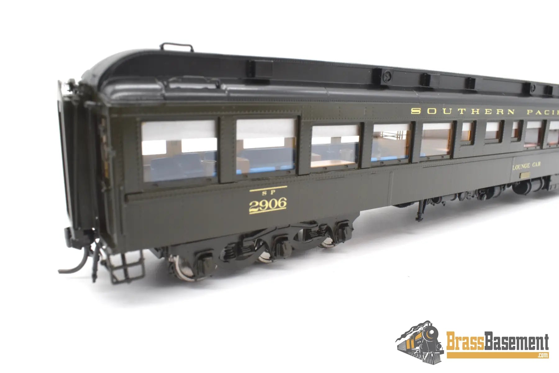 Ho Brass - Tcy 0901 Southern Pacific Lines Spl #2906 Heavyweight Lounge 80 - L - 1 Full Interior