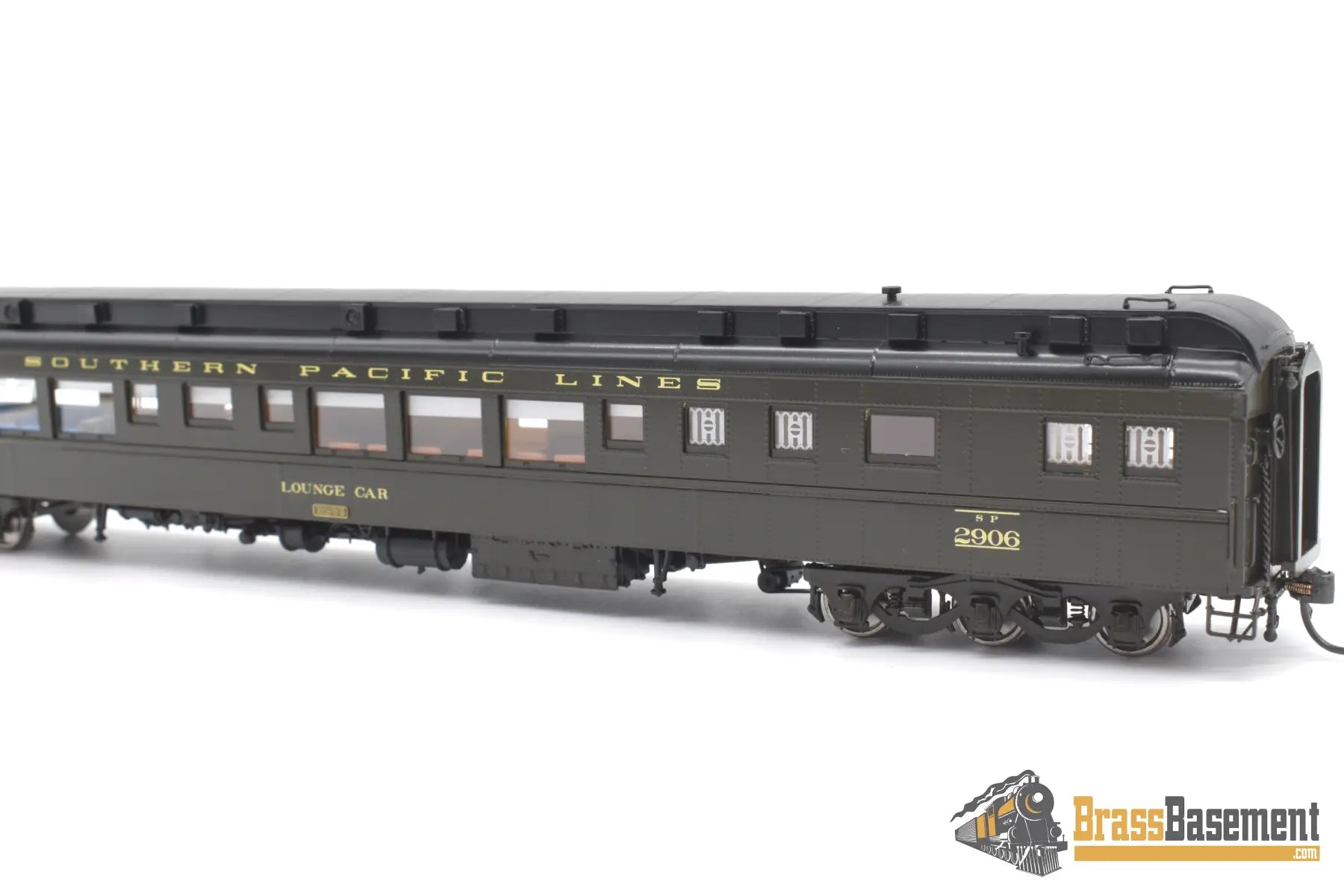 Ho Brass - Tcy 0901 Southern Pacific Lines Spl #2906 Heavyweight Lounge 80 - L - 1 Full Interior