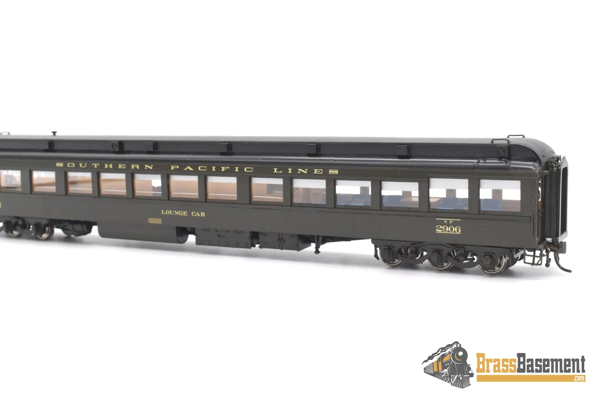 Ho Brass - Tcy 0901 Southern Pacific Lines Spl #2906 Heavyweight Lounge 80 - L - 1 Full Interior