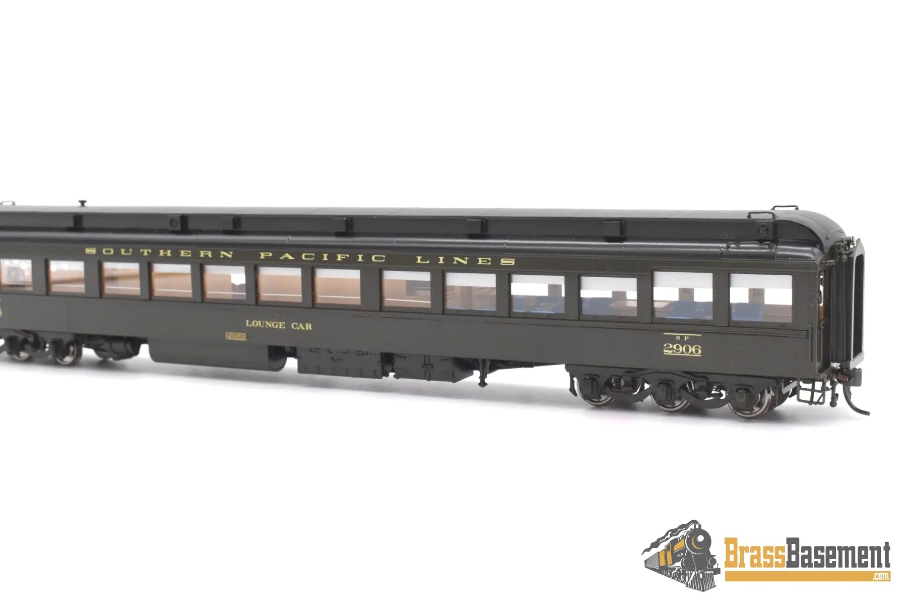 Ho Brass - Tcy 0901 Southern Pacific Lines Spl #2906 Heavyweight Lounge 80 - L - 1 Full Interior