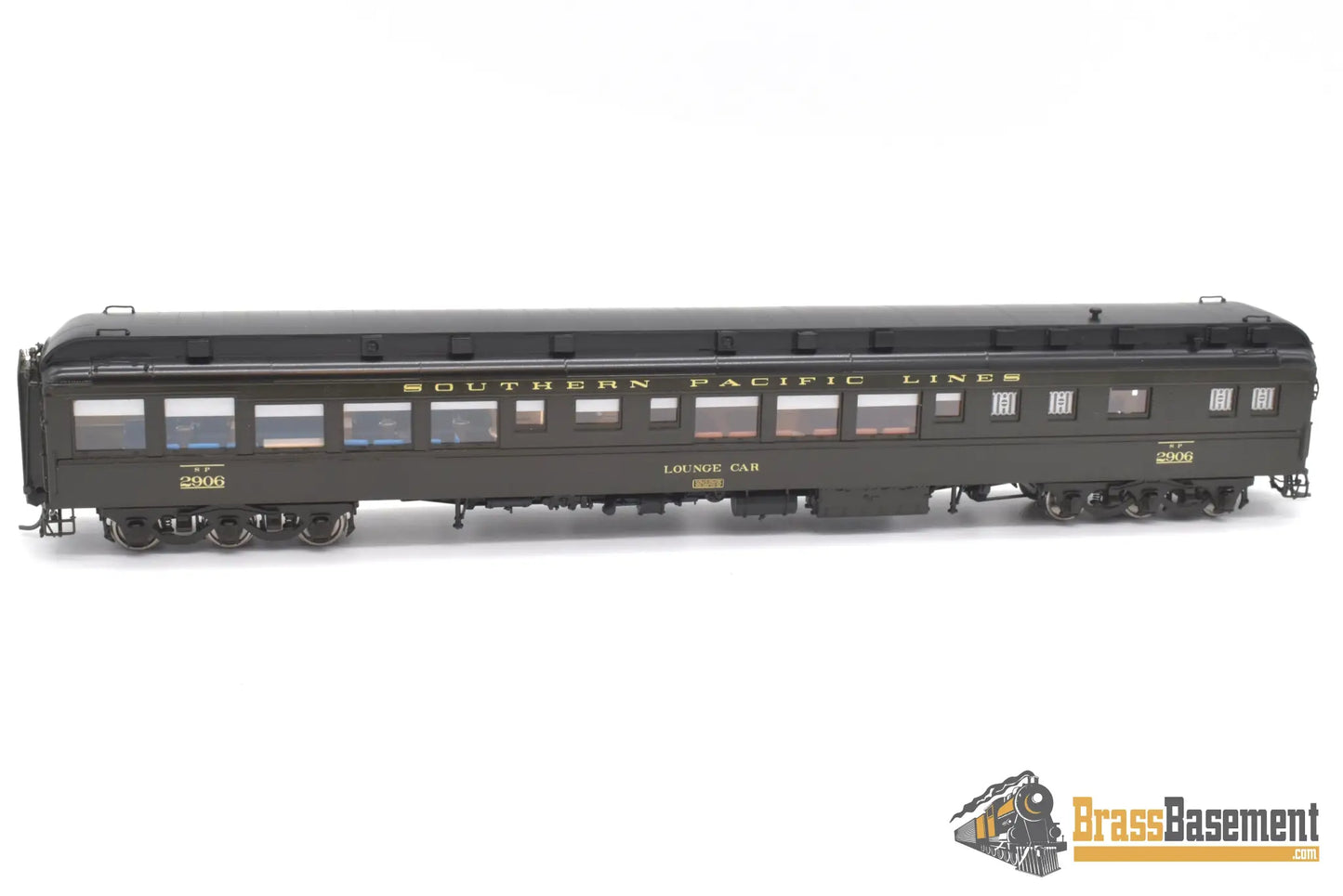 Ho Brass - Tcy 0901 Southern Pacific Lines Spl #2906 Heavyweight Lounge 80 - L - 1 Full Interior