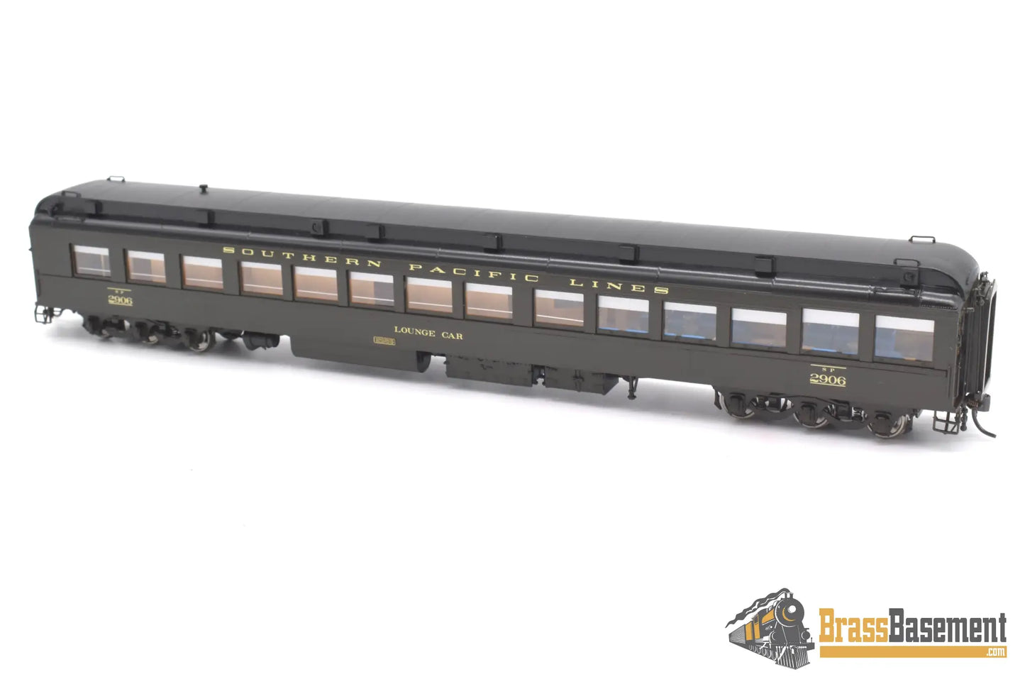 Ho Brass - Tcy 0901 Southern Pacific Lines Spl #2906 Heavyweight Lounge 80 - L - 1 Full Interior