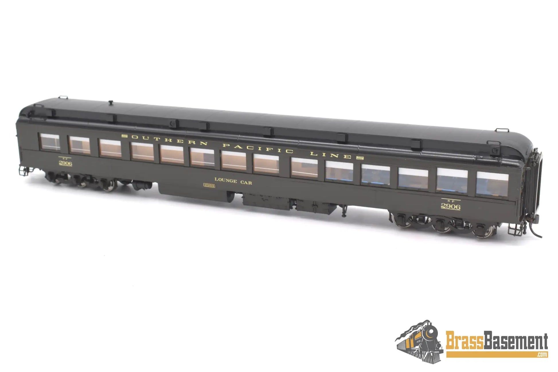 Ho Brass - Tcy 0901 Southern Pacific Lines Spl #2906 Heavyweight Lounge 80 - L - 1 Full Interior