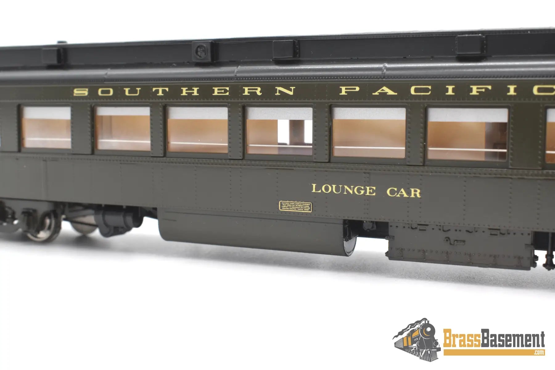 Ho Brass - Tcy 0901 Southern Pacific Lines Spl #2906 Heavyweight Lounge 80 - L - 1 Full Interior